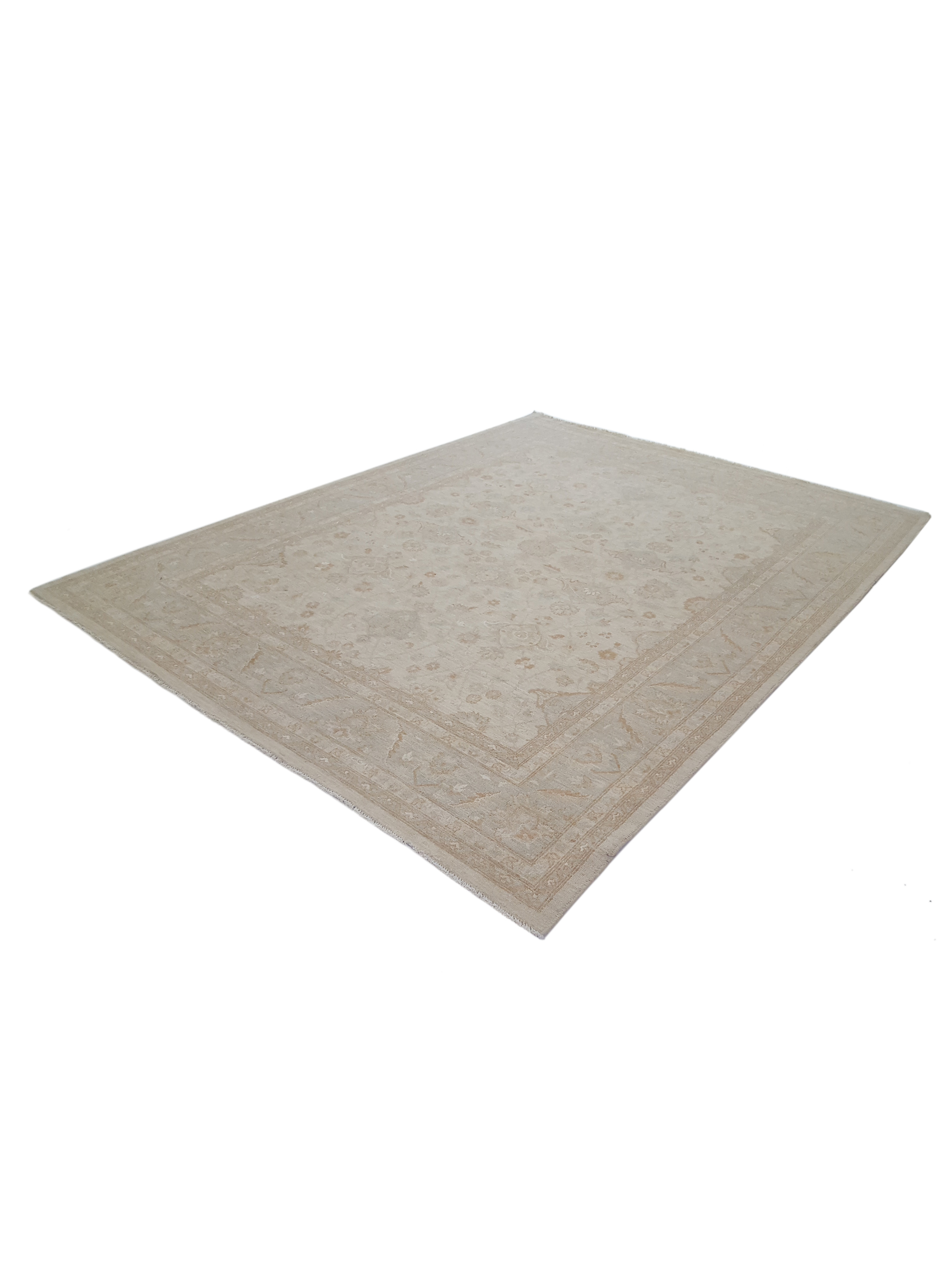 Ziegler Hand Knotted Ivory 8x10 - Image 5 of 5