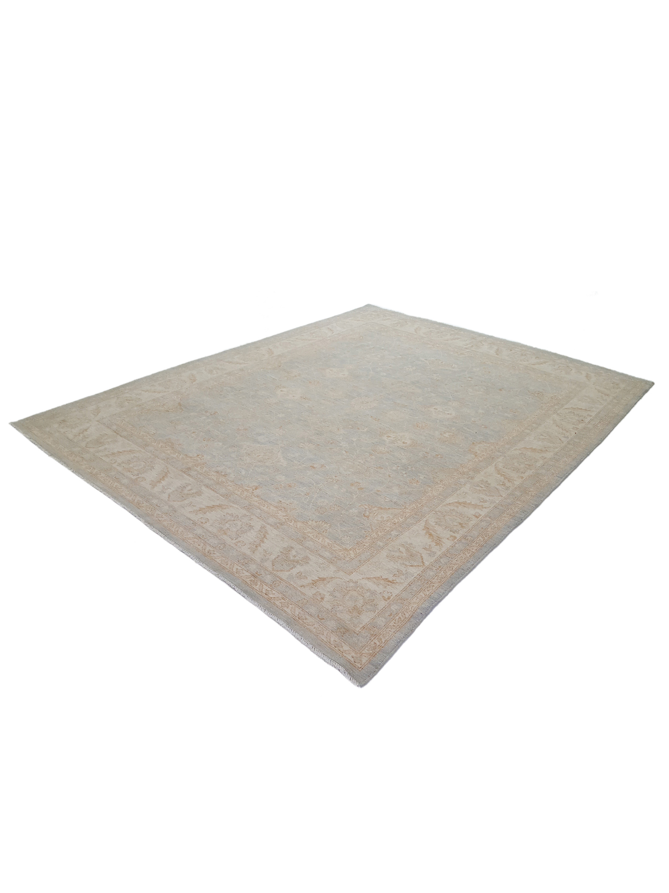 Ziegler Hand Knotted Lt.Blue 8x10 - Image 3 of 6