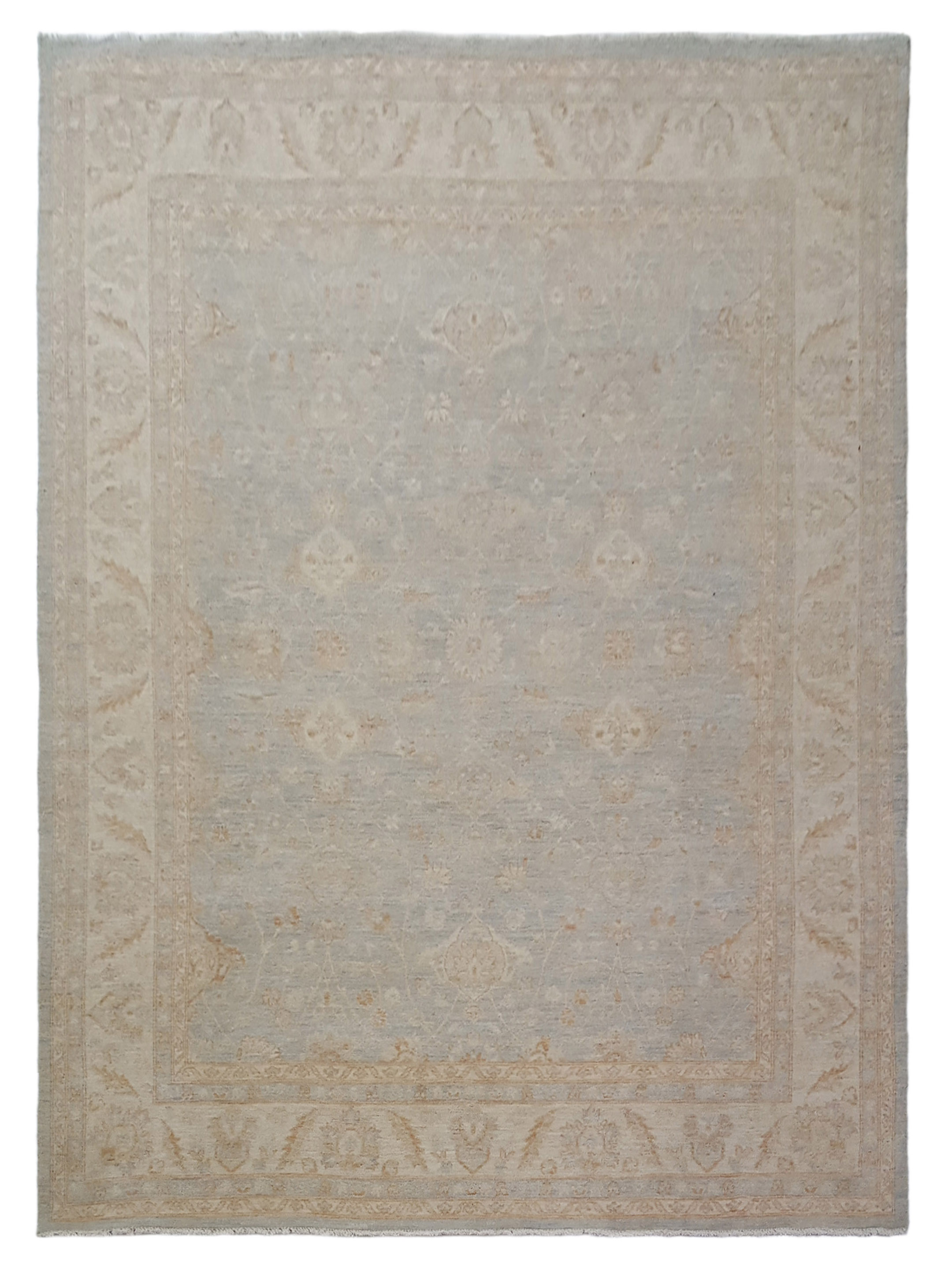 Ziegler Hand Knotted Lt.Blue 8x10
