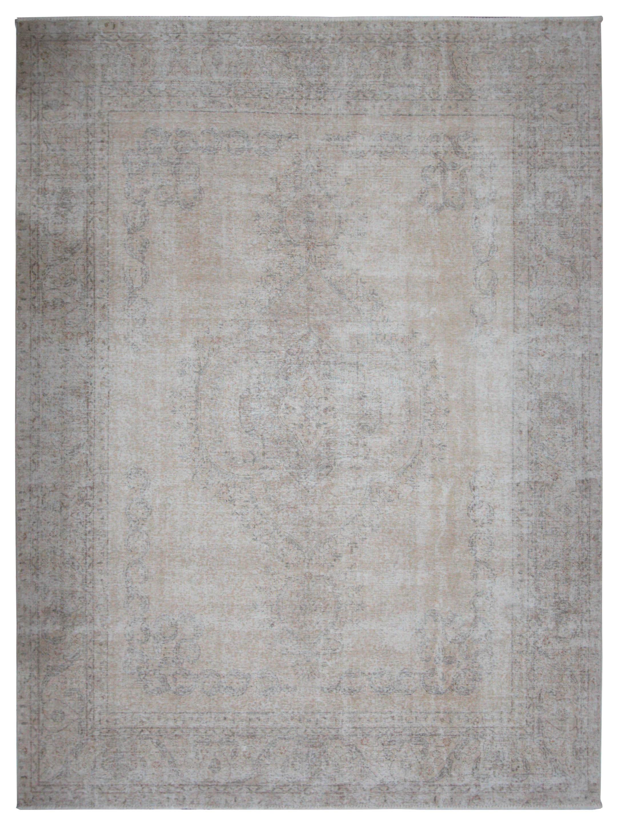 Vintage Hand Knotted Ivory 10x13