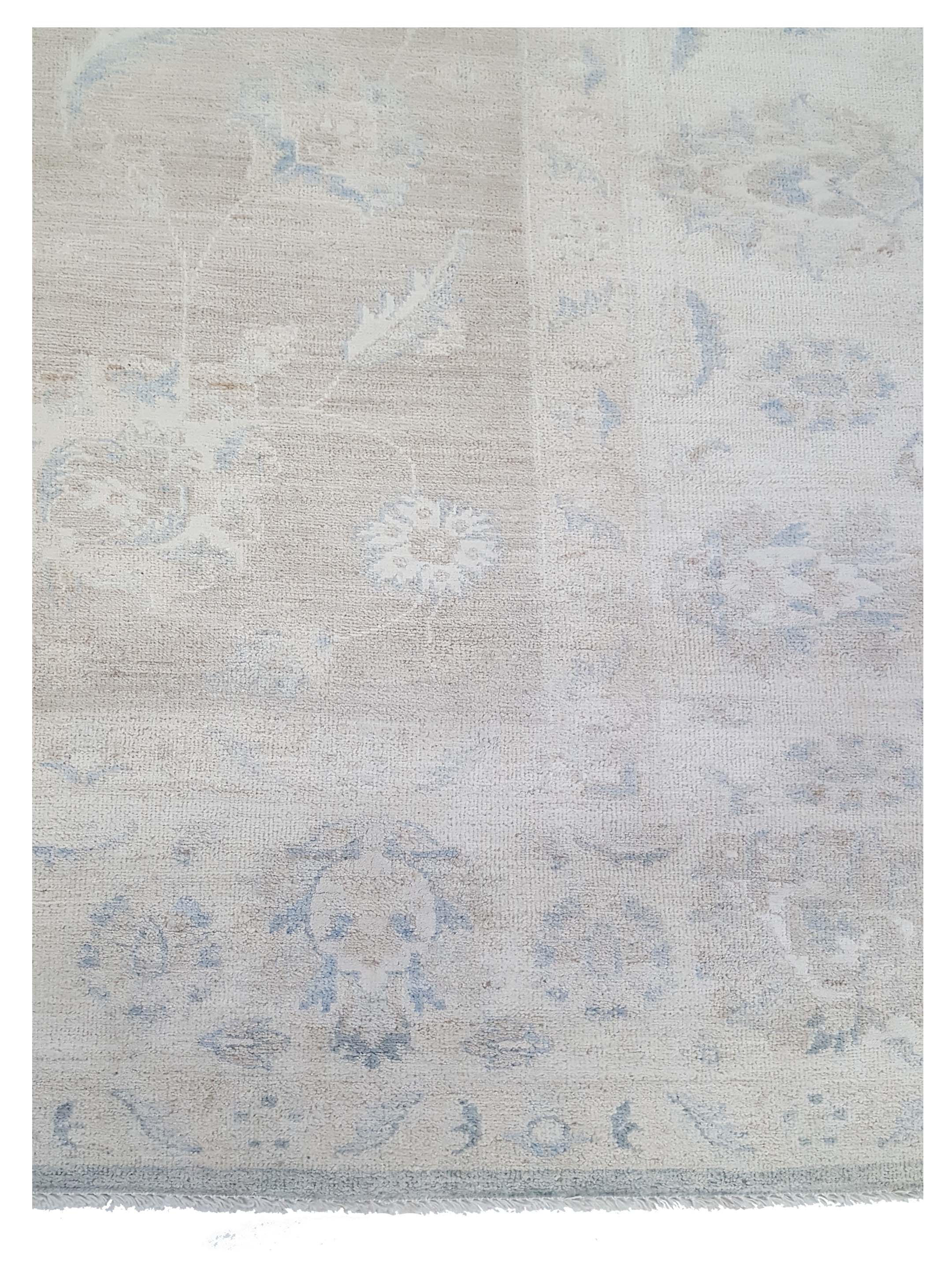Ziegler Hand Knotted Lt.Grey 9x12 - Image 3 of 5