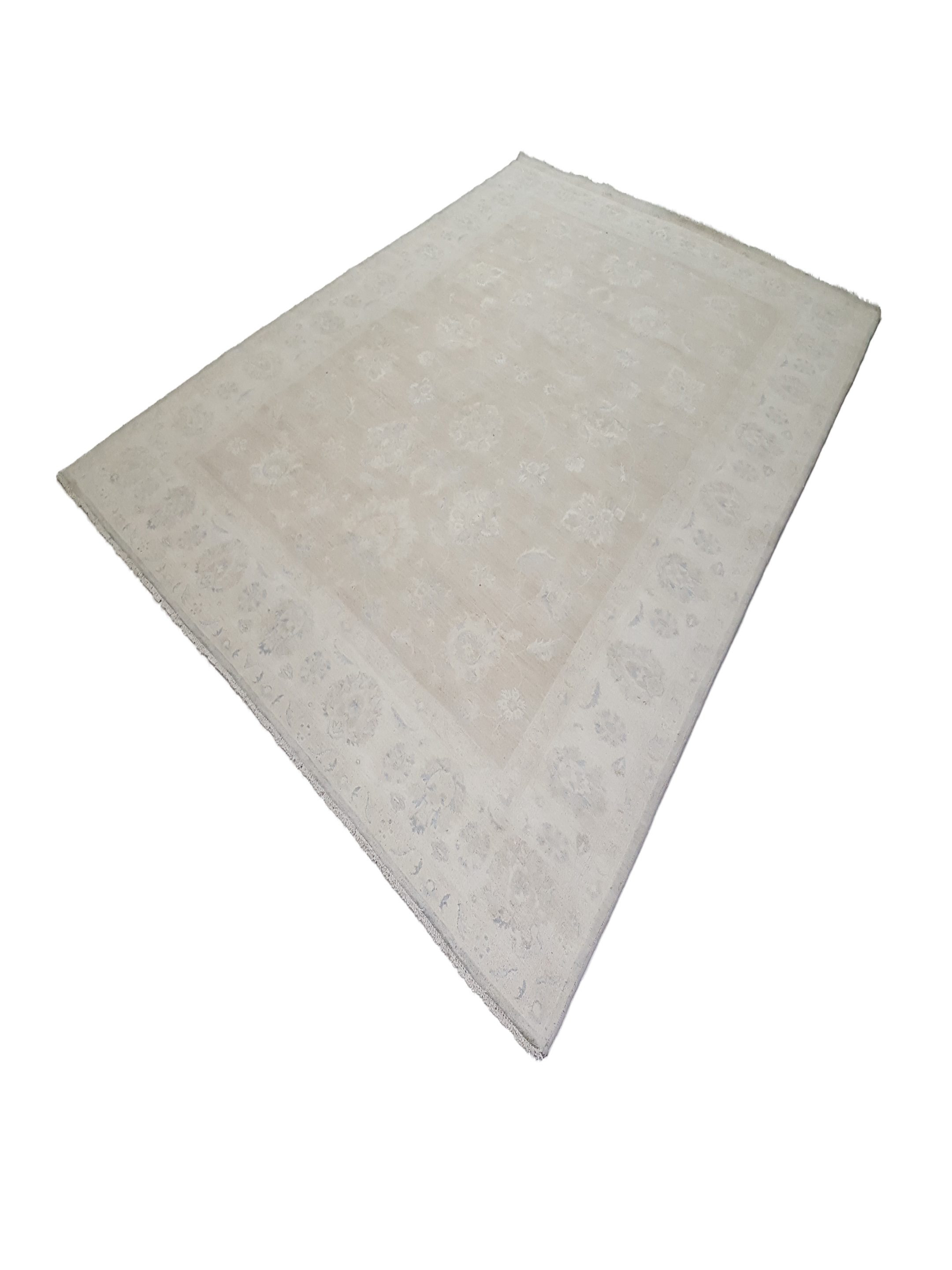 Ziegler Hand Knotted Lt.Grey 9x12 - Image 5 of 5