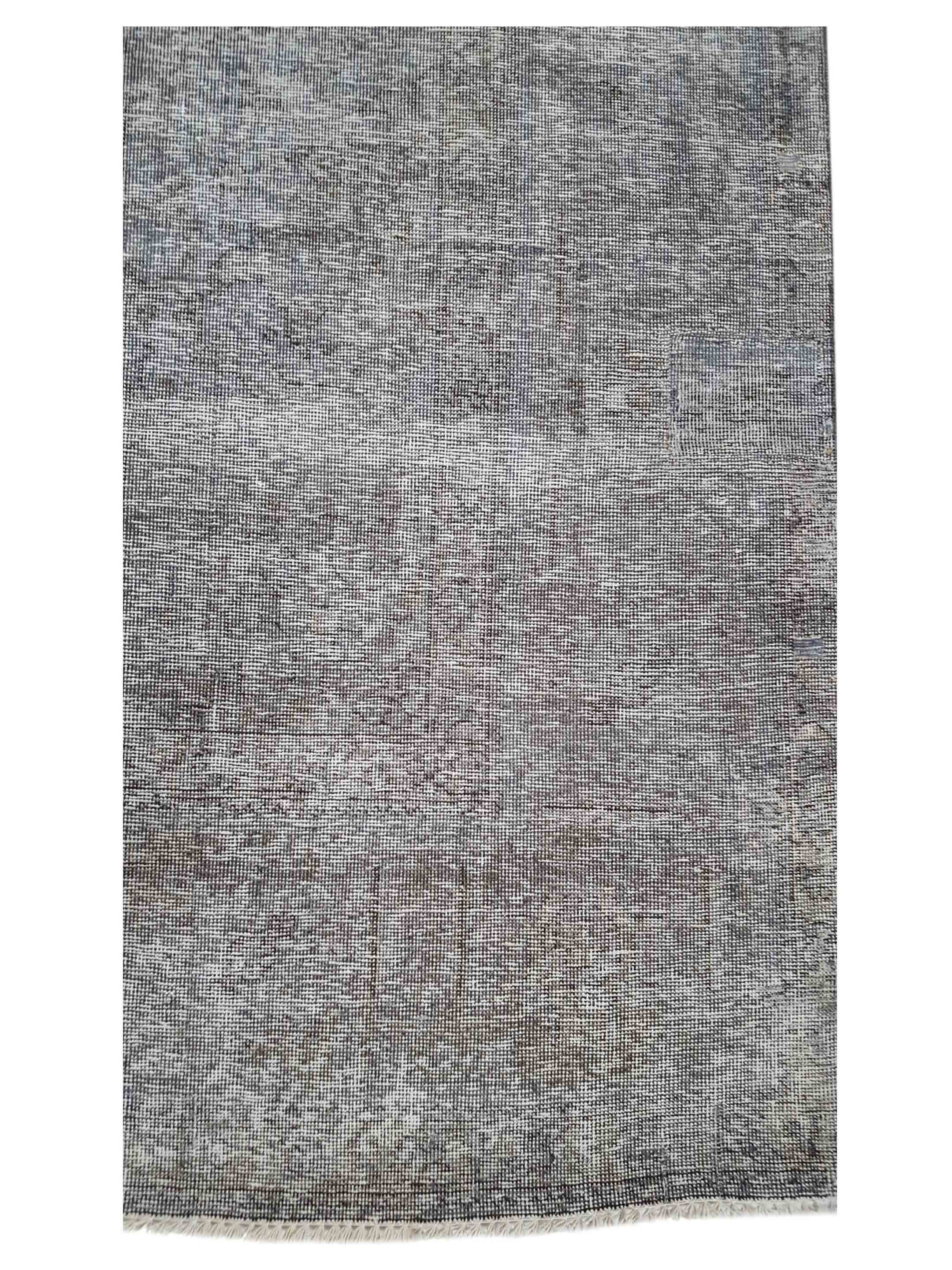 Overdyed Hand Knotted Grey 9x12 - Image 3 of 5