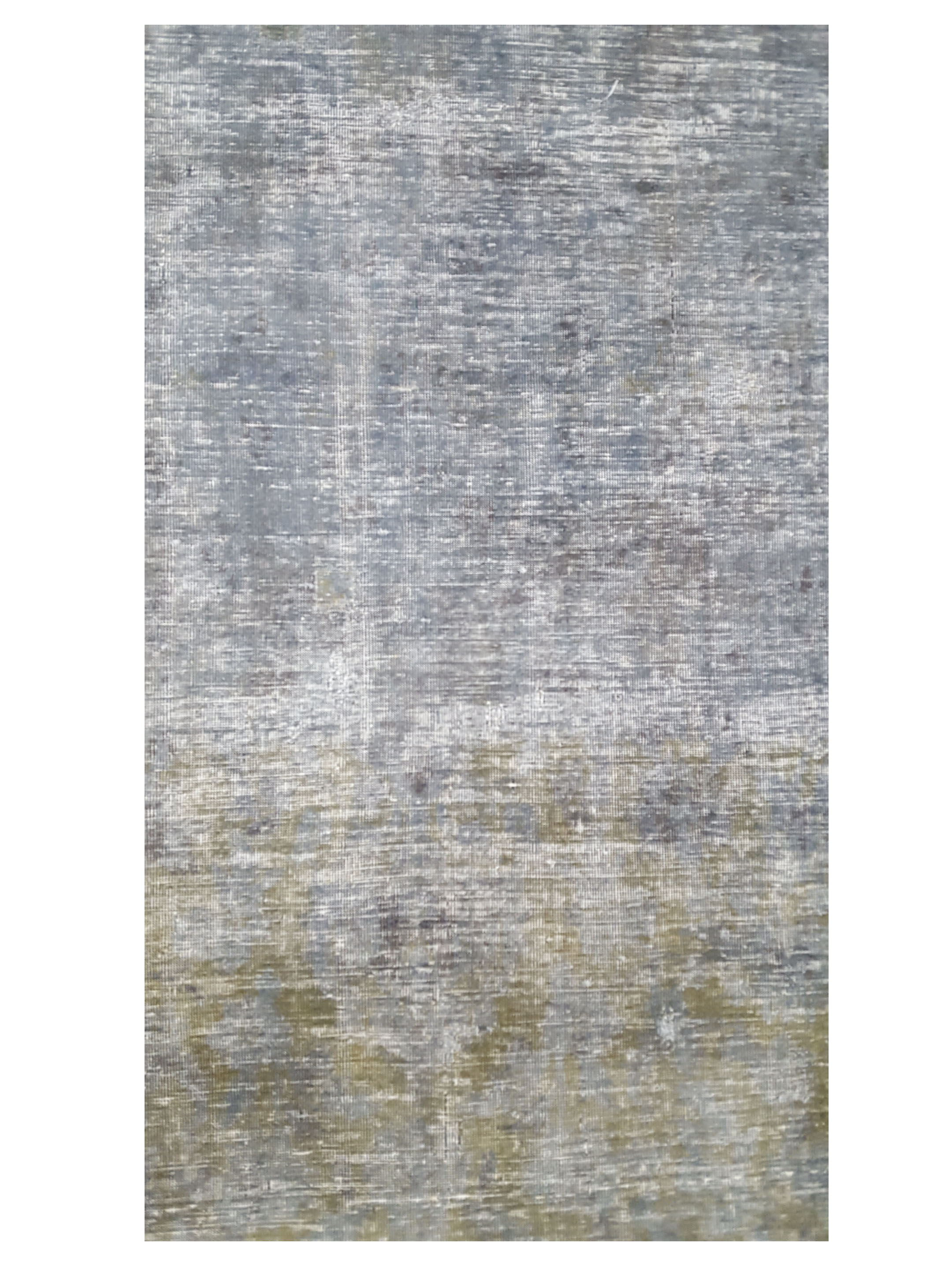 Overdyed Hand Knotted Grey 9x12 - Image 4 of 5