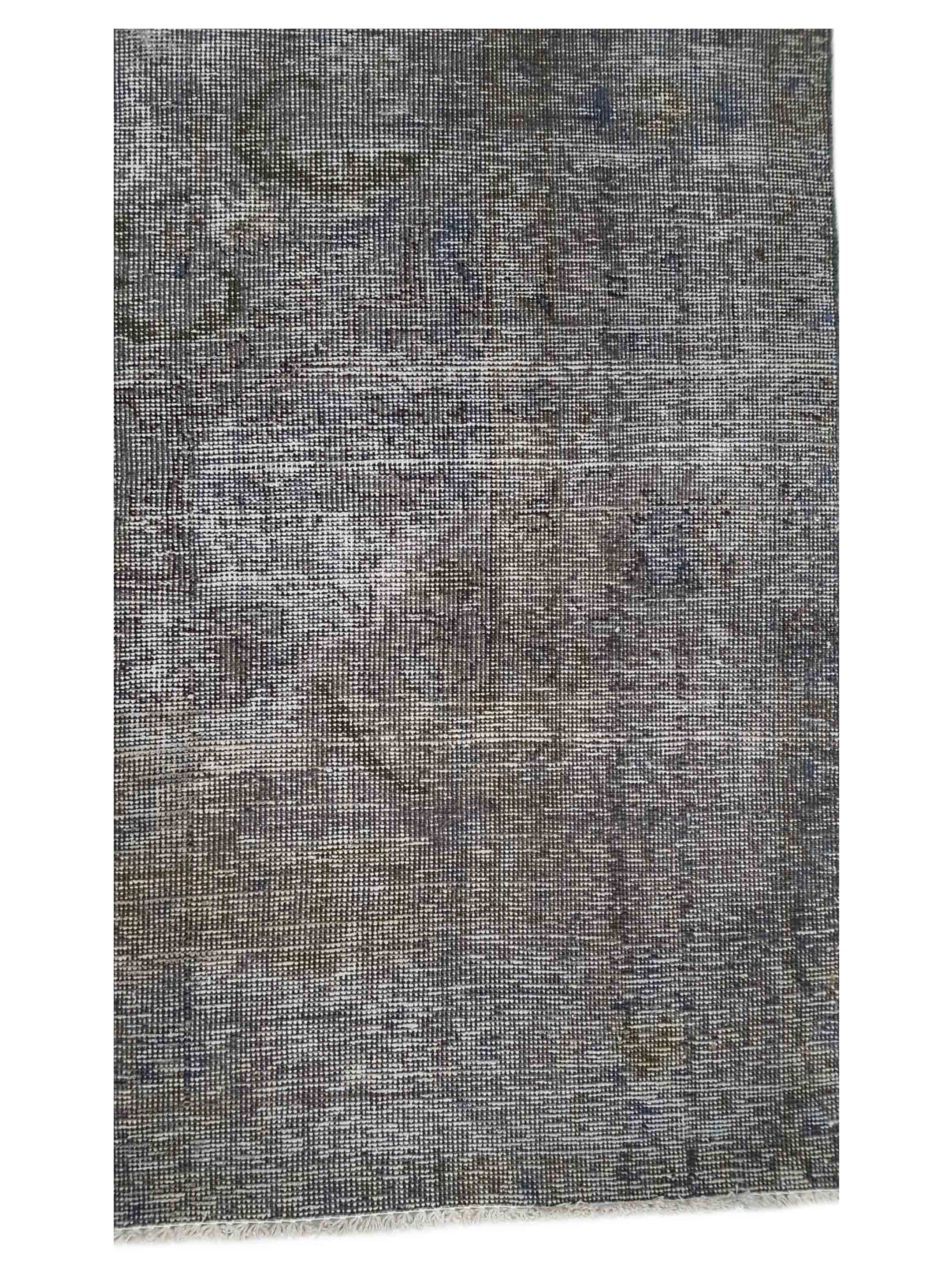 Overdyed Hand Knotted Grey 9x12 - Image 3 of 5