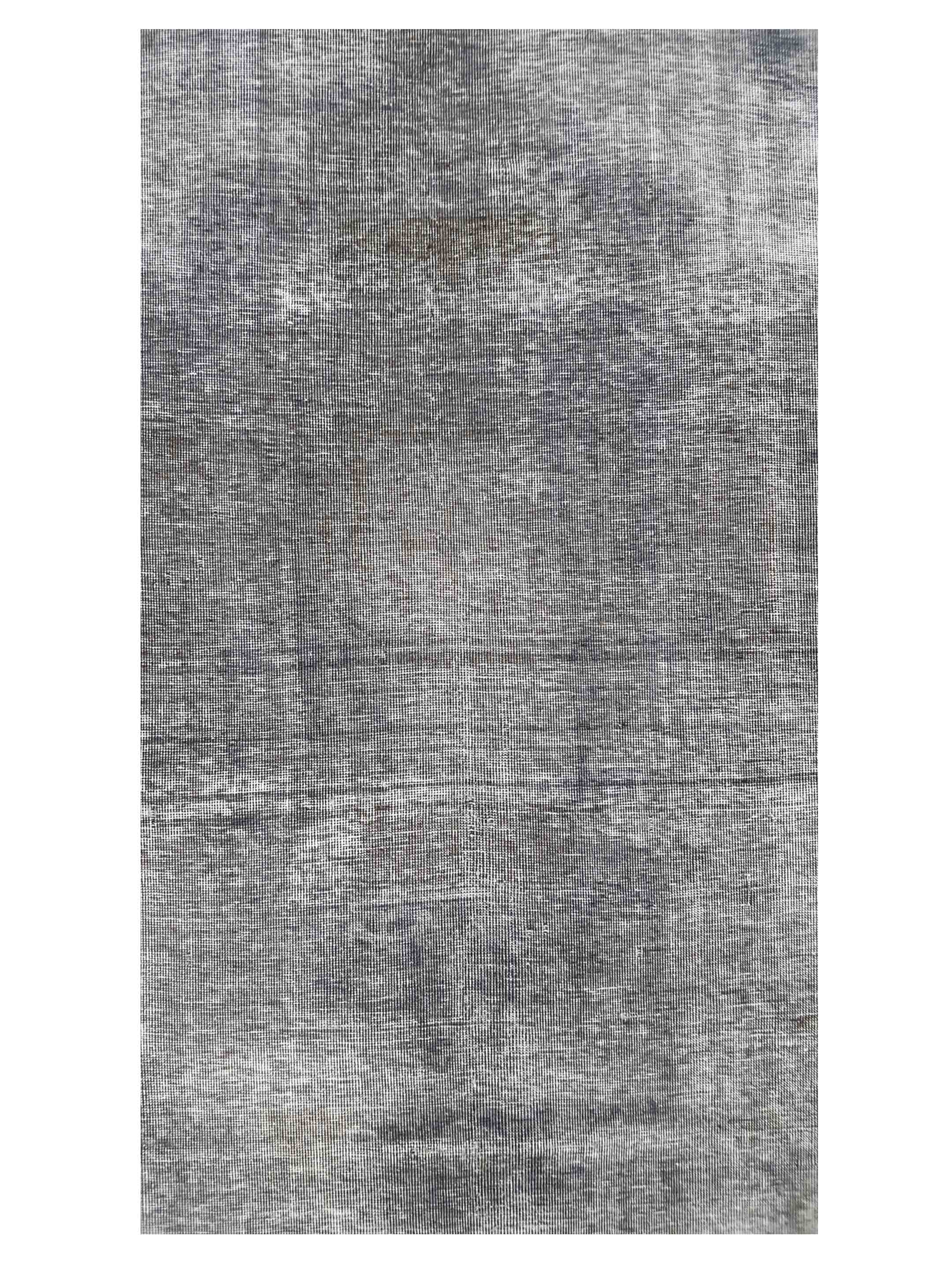 Overdyed Hand Knotted Grey 9x12 - Image 4 of 5