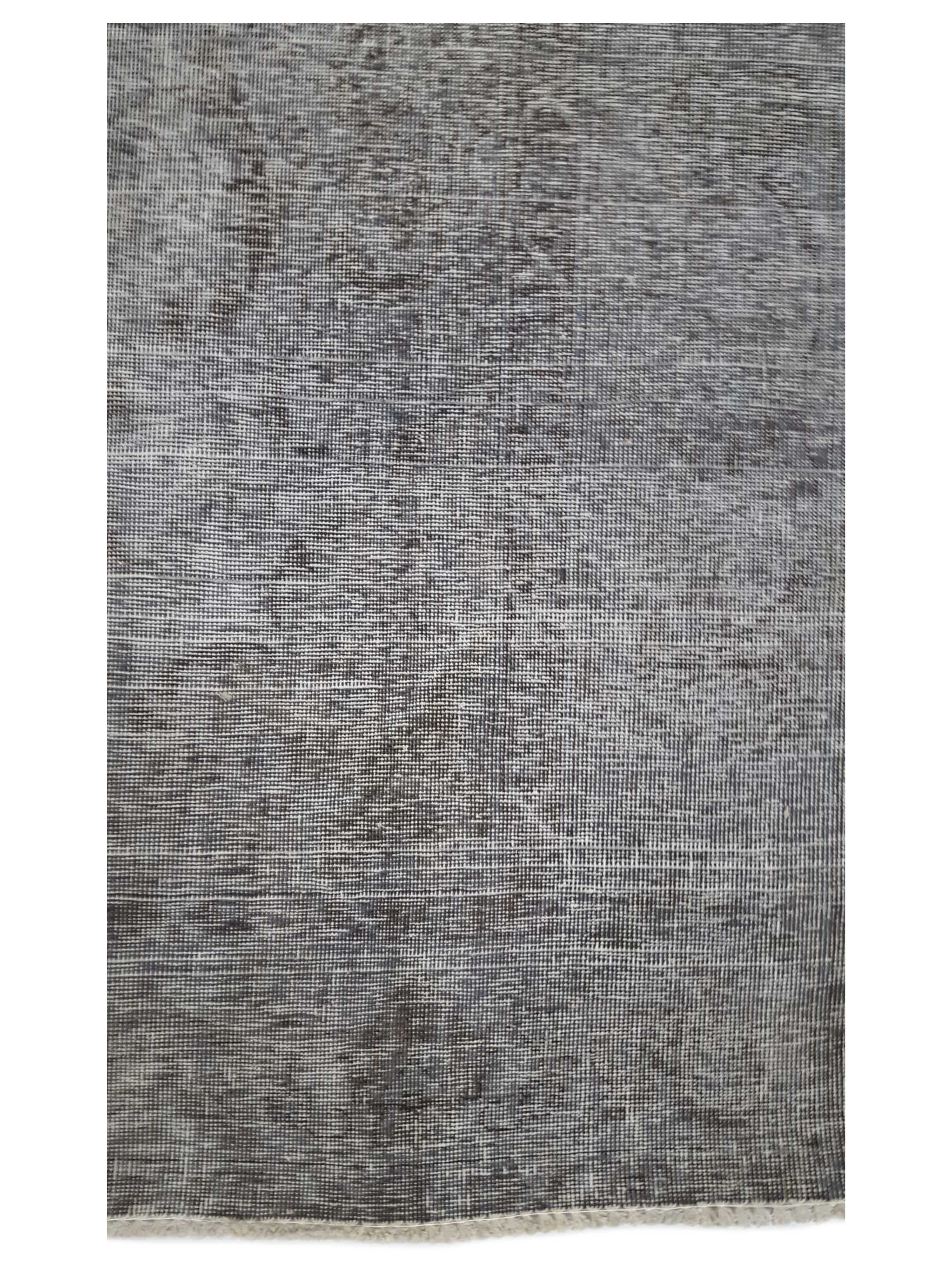 Overdyed Hand Knotted Grey 9x12 - Image 3 of 5