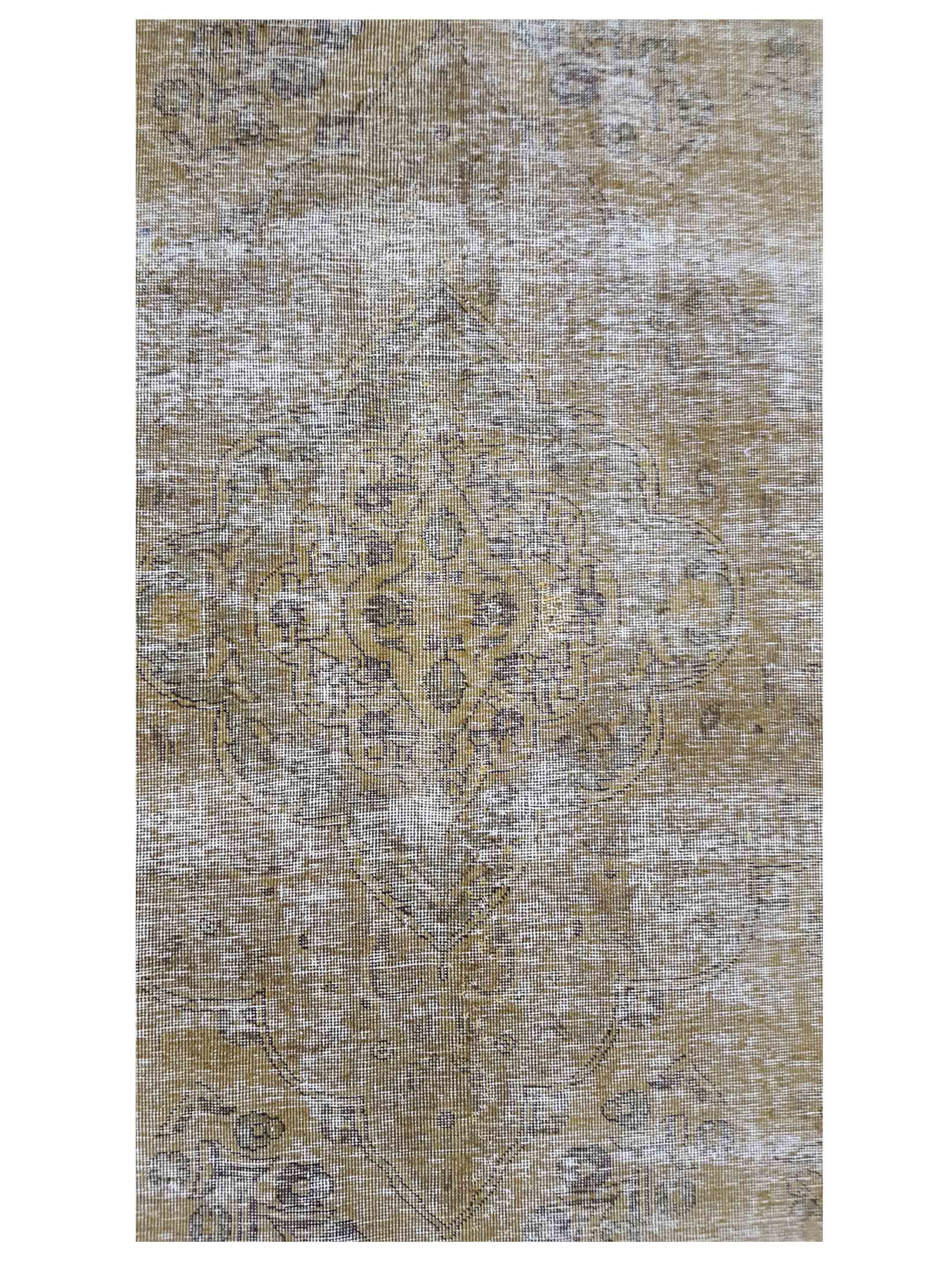 Overdyed Hand Knotted Gold 10x13 - Image 4 of 5
