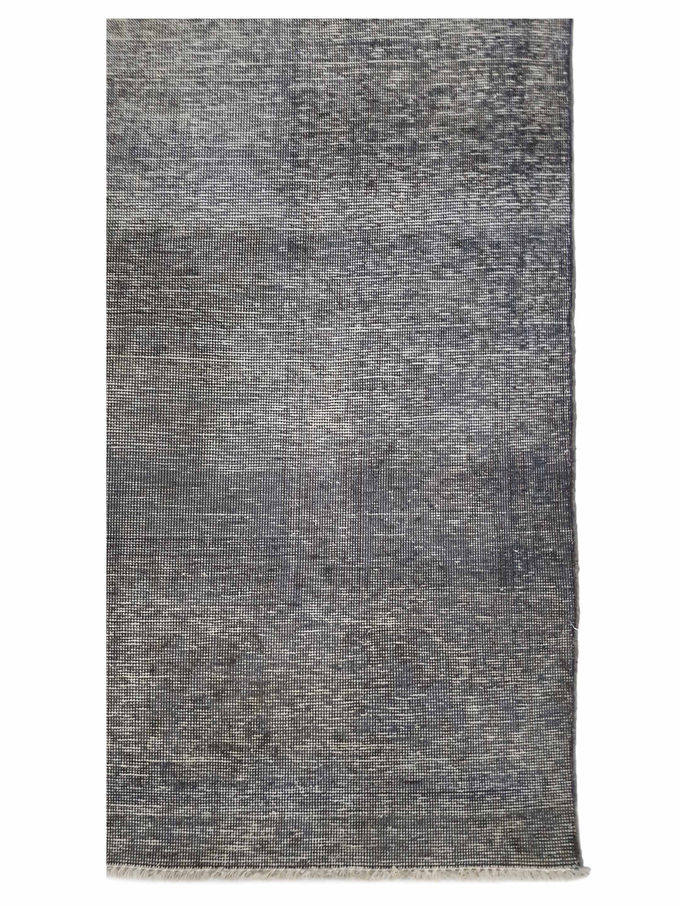 Overdyed Hand Knotted Grey 9x12 - Image 3 of 5