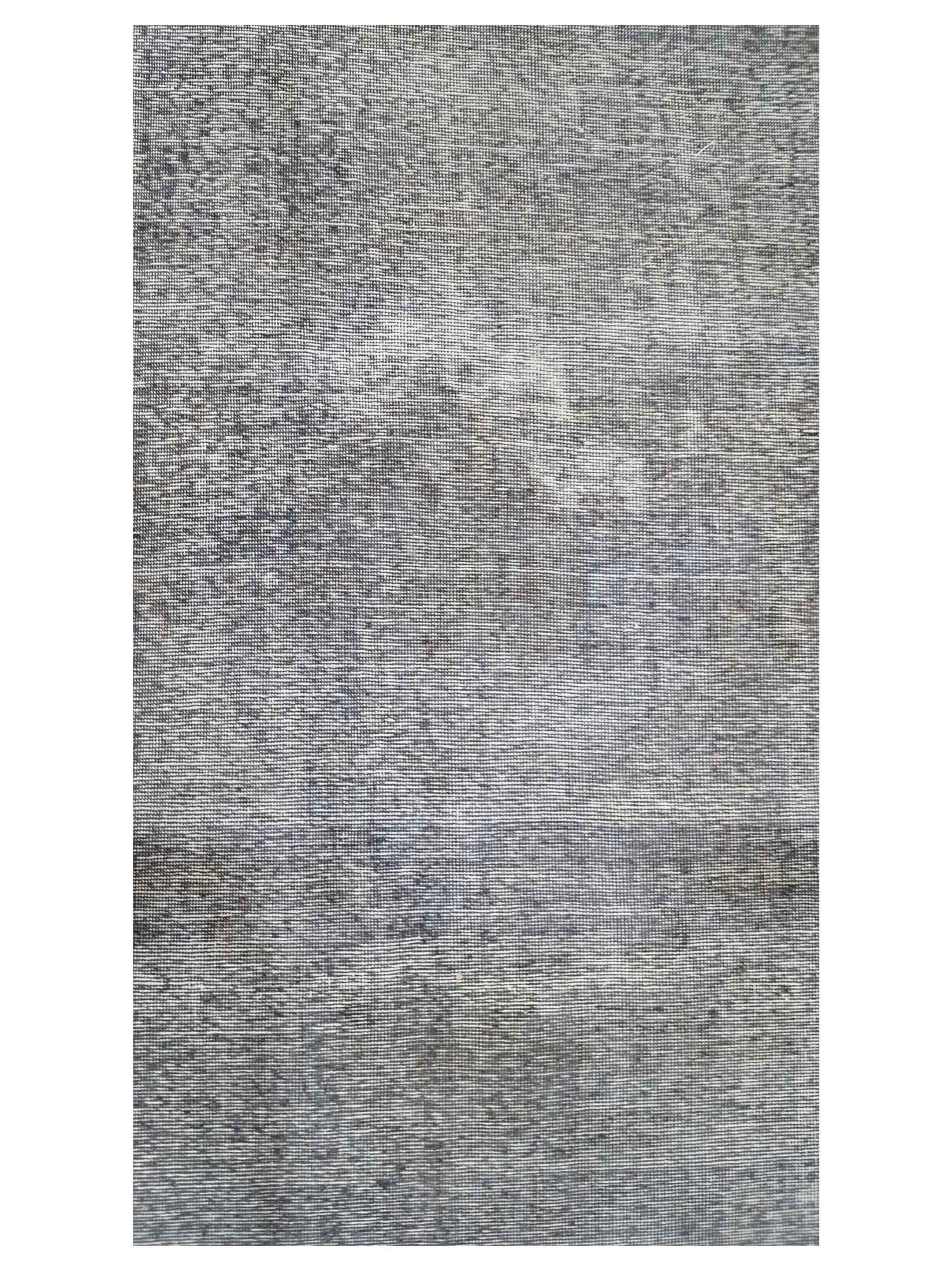 Overdyed Hand Knotted Grey 9x12 - Image 4 of 5