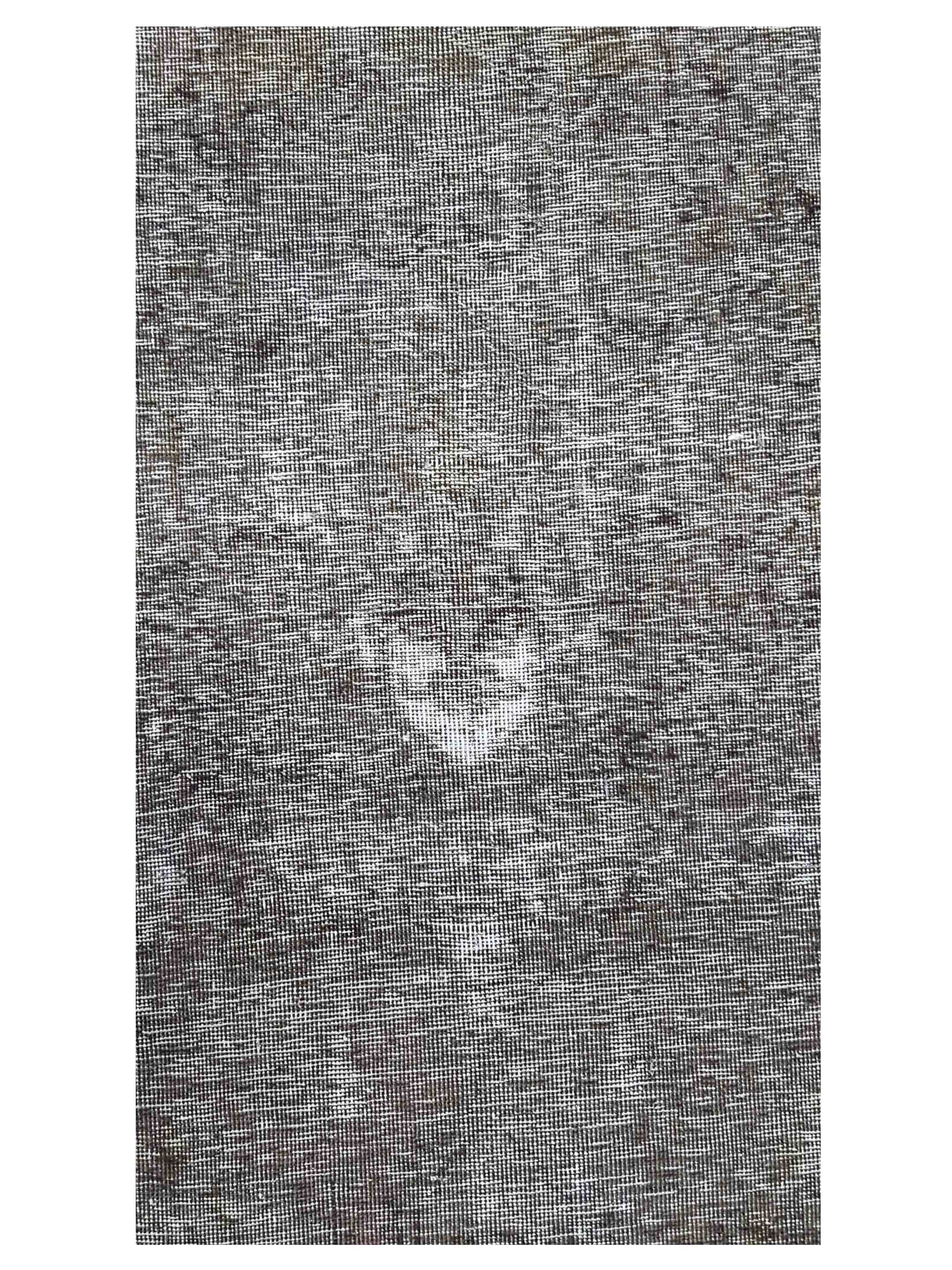 Overdyed Hand Knotted Grey 8x11 - Image 4 of 5