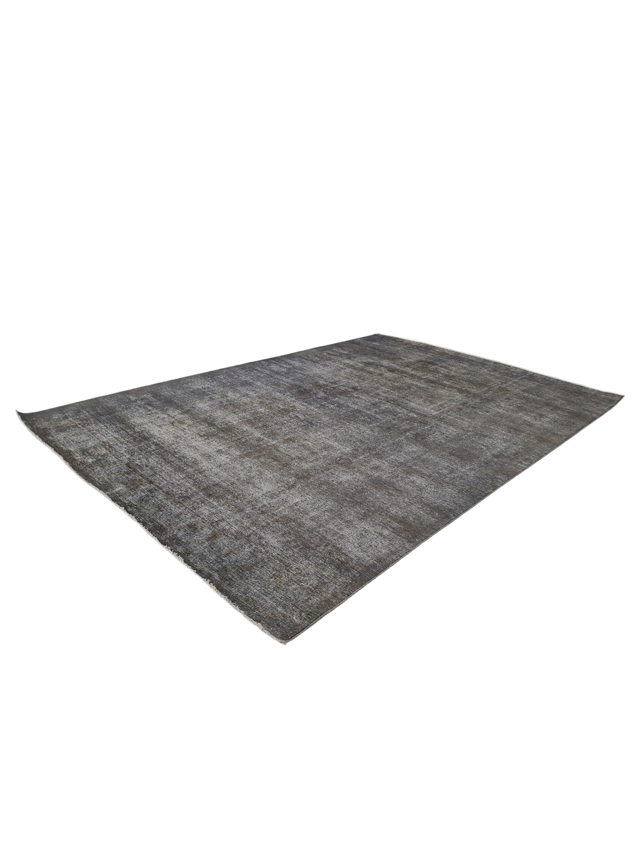 Overdyed Hand Knotted Lt.Grey 10x14 - Image 5 of 5