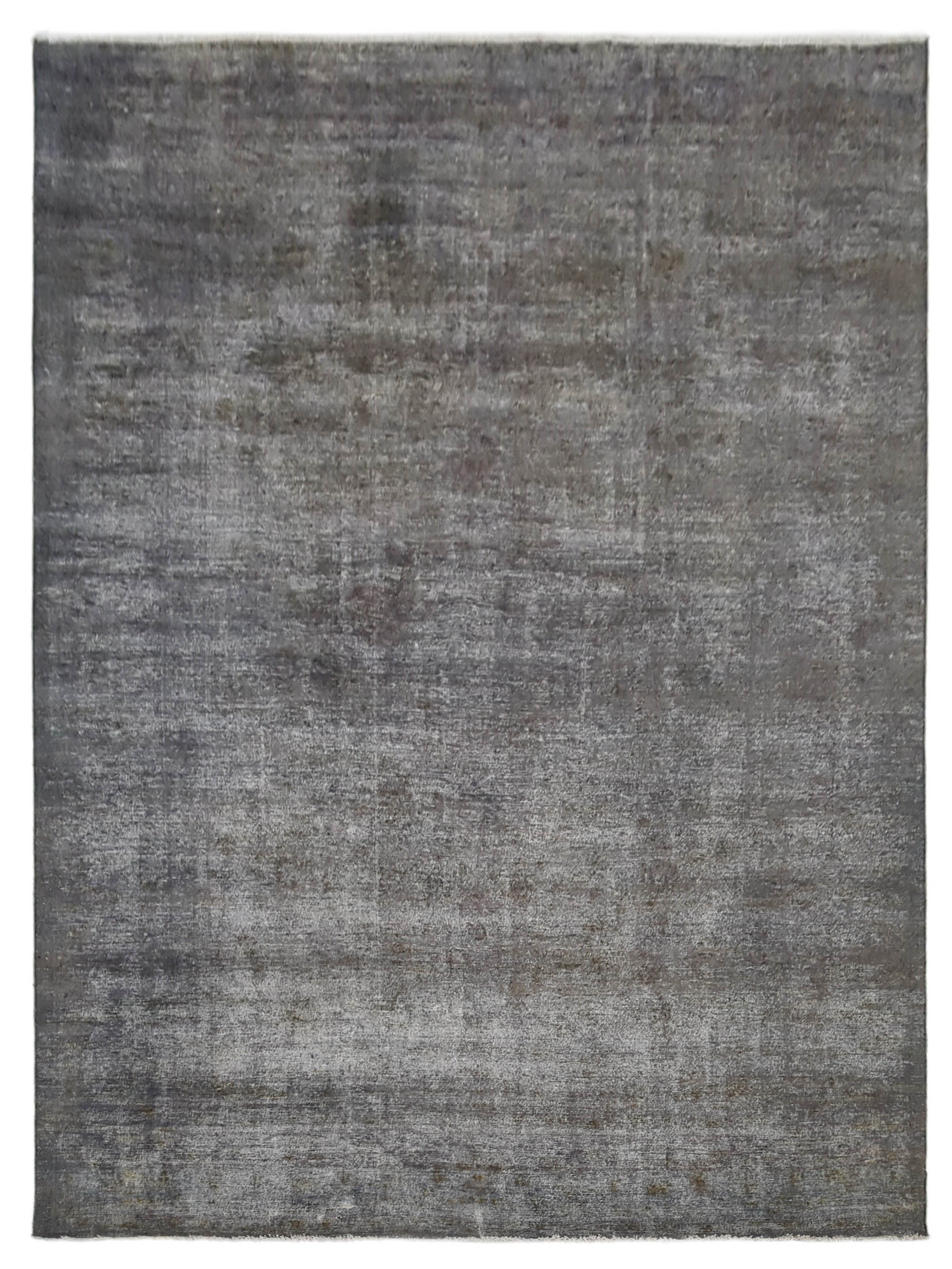 Overdyed Hand Knotted Lt.Grey 10x14