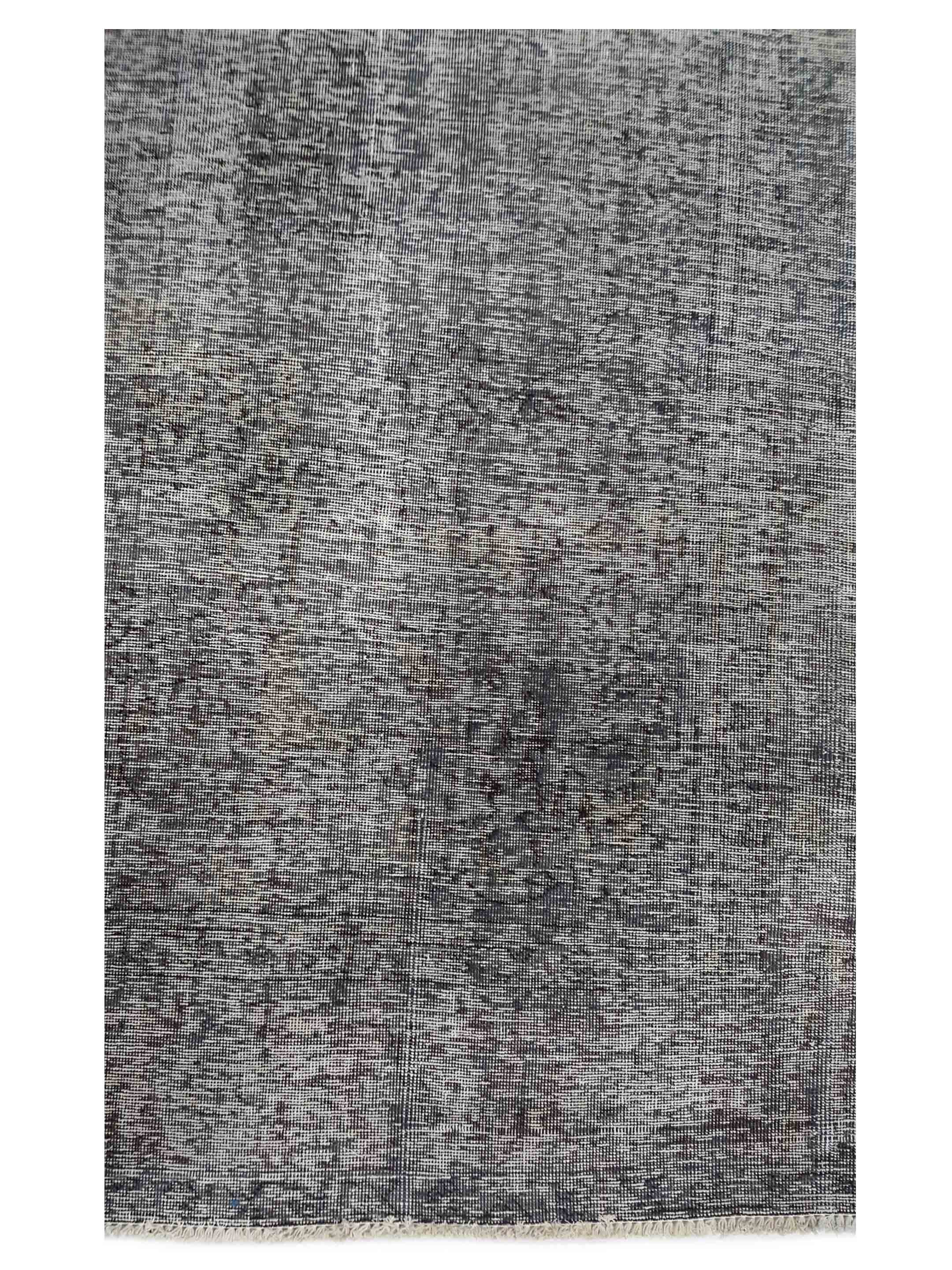 Overdyed Hand Knotted Lt.Grey 9x12 - Image 3 of 5