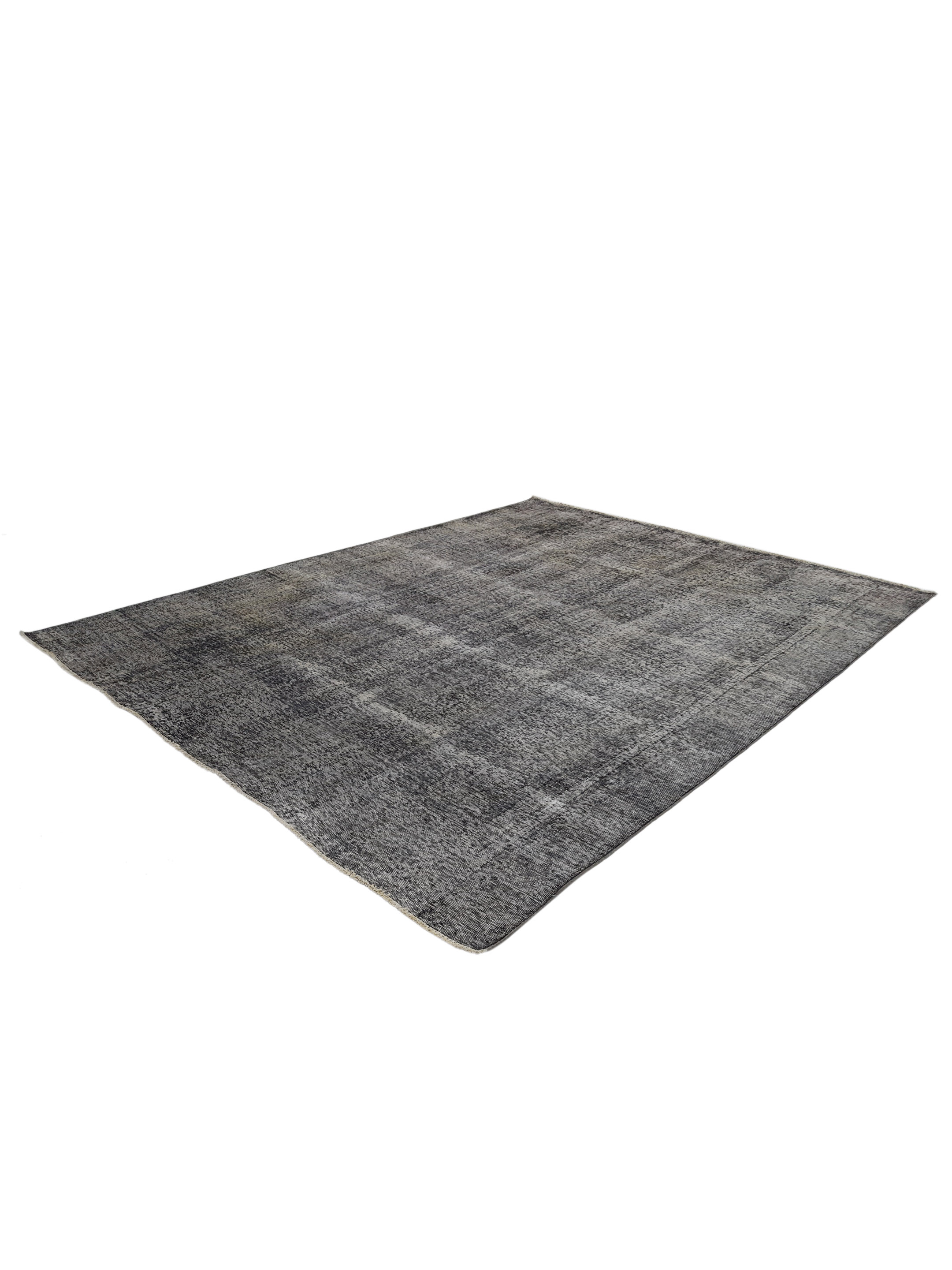 Overdyed Hand Knotted Lt.Grey 9x12 - Image 5 of 5