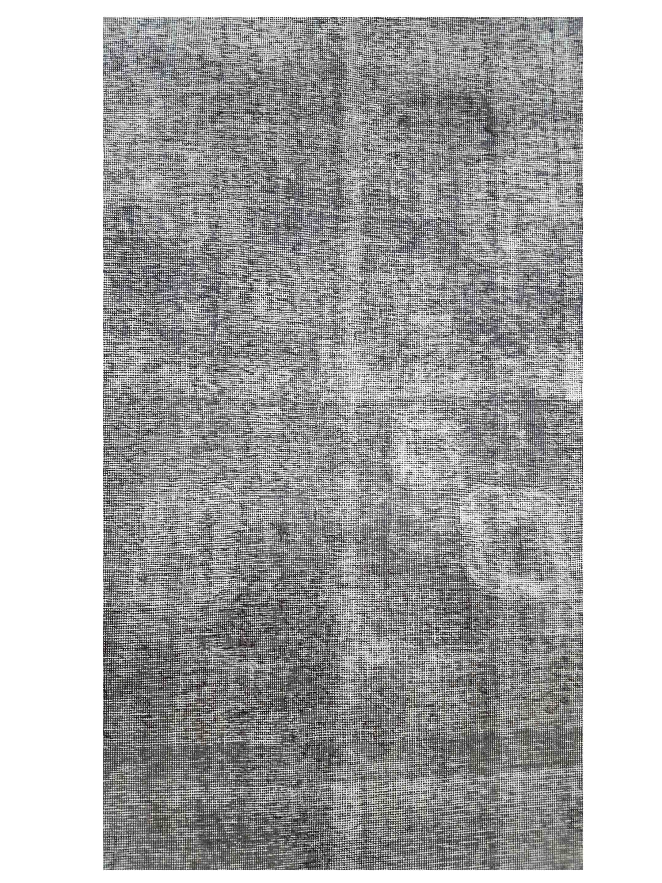 Overdyed Hand Knotted Lt.Grey 9x12 - Image 4 of 5
