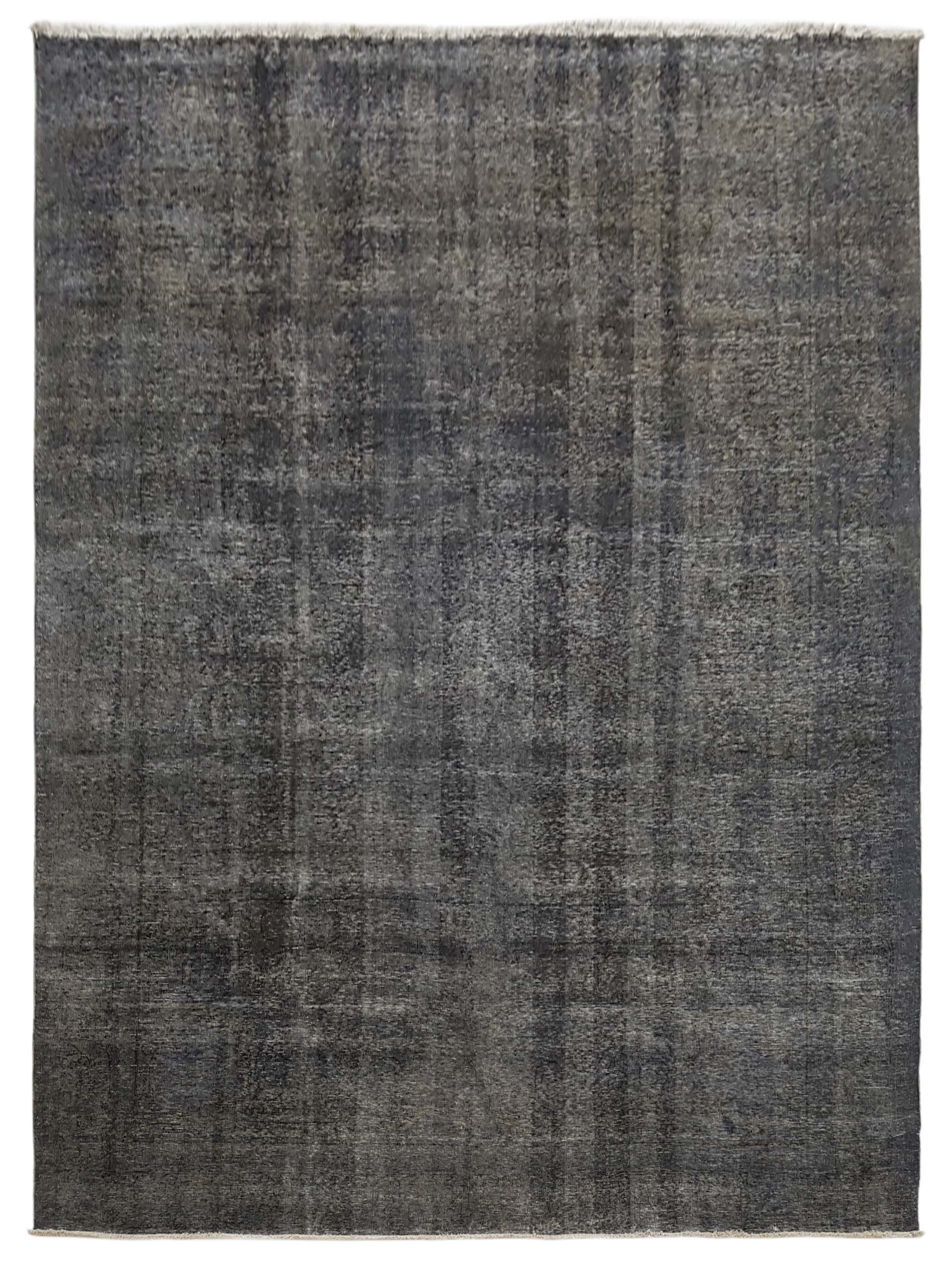 Overdyed Hand Knotted Lt.Grey 9x12