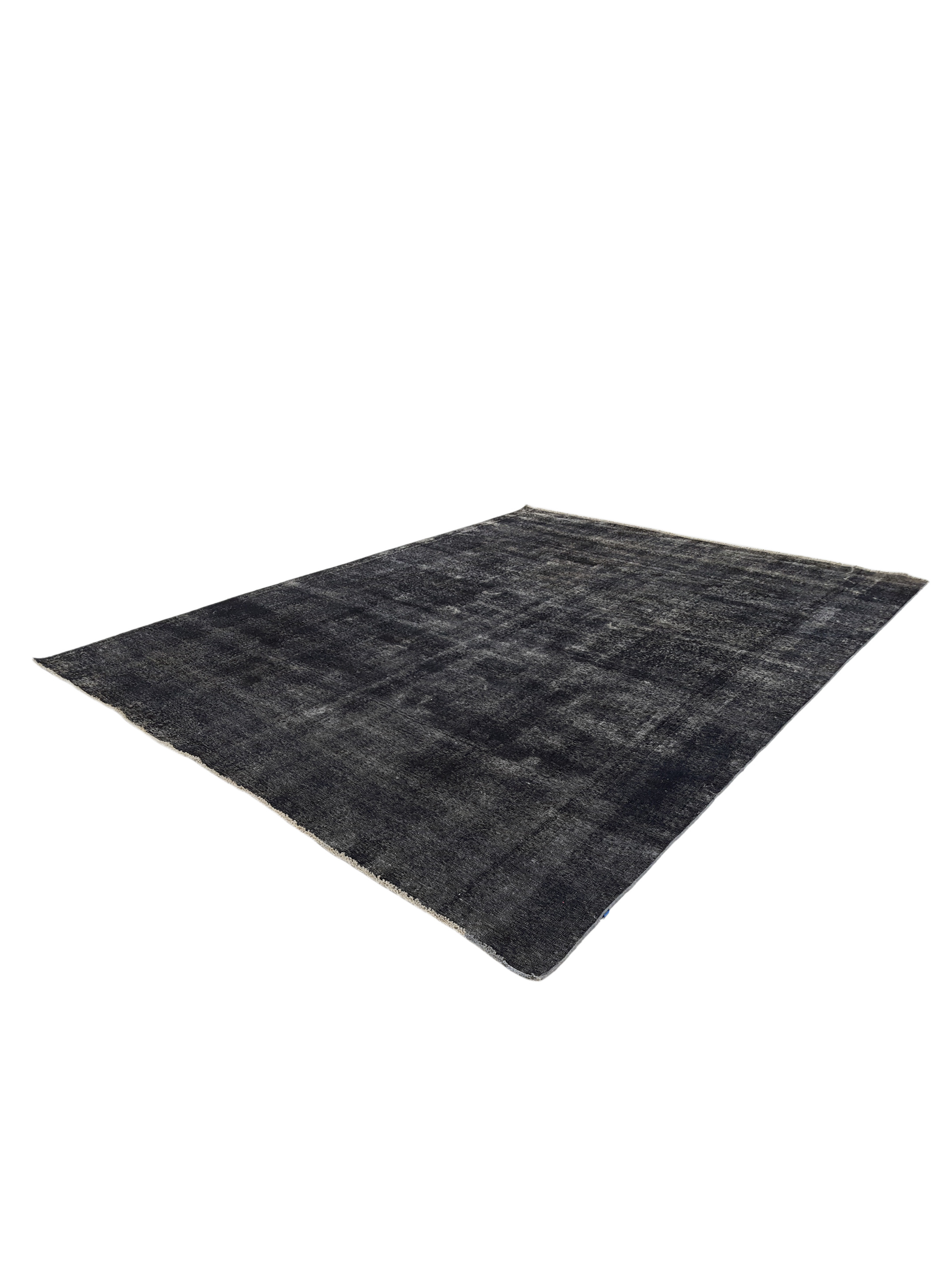 Overdyed Hand Knotted Grey 9x12 - Image 5 of 5