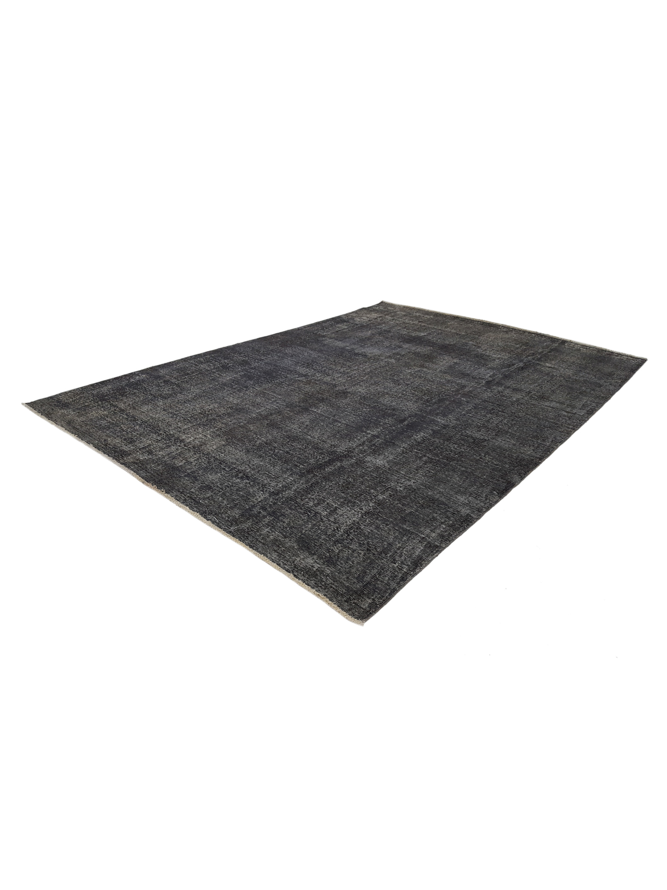 Overdyed Hand Knotted Grey 9x12 - Image 5 of 5