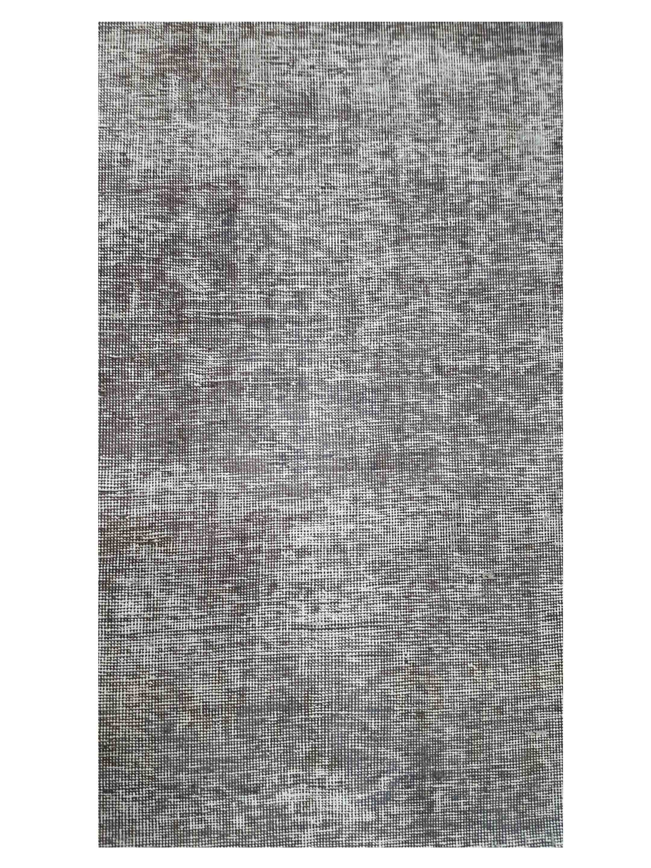 Overdyed Hand Knotted Lt.Grey 9x12 - Image 3 of 5