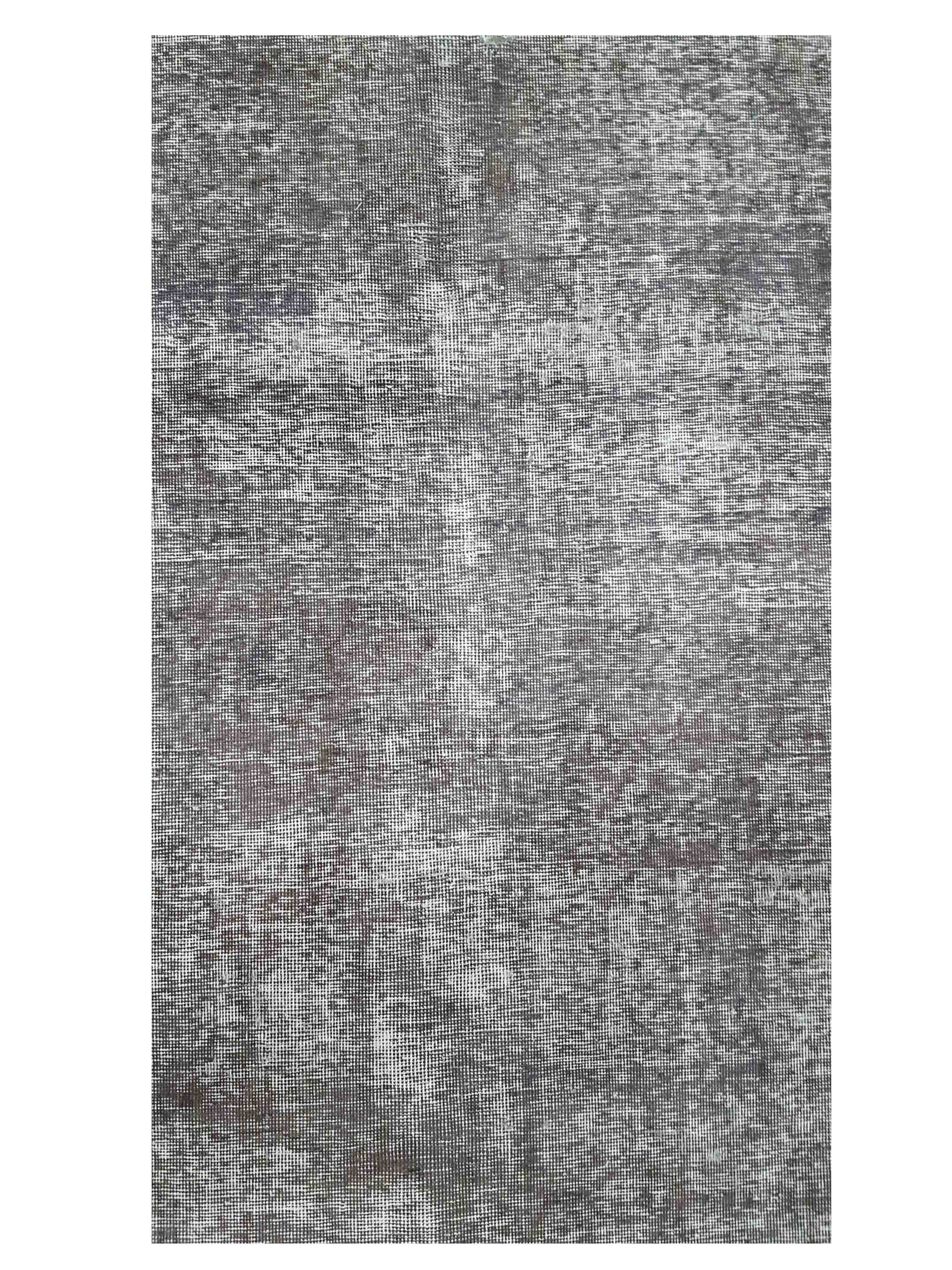Overdyed Hand Knotted Lt.Grey 9x12 - Image 4 of 5