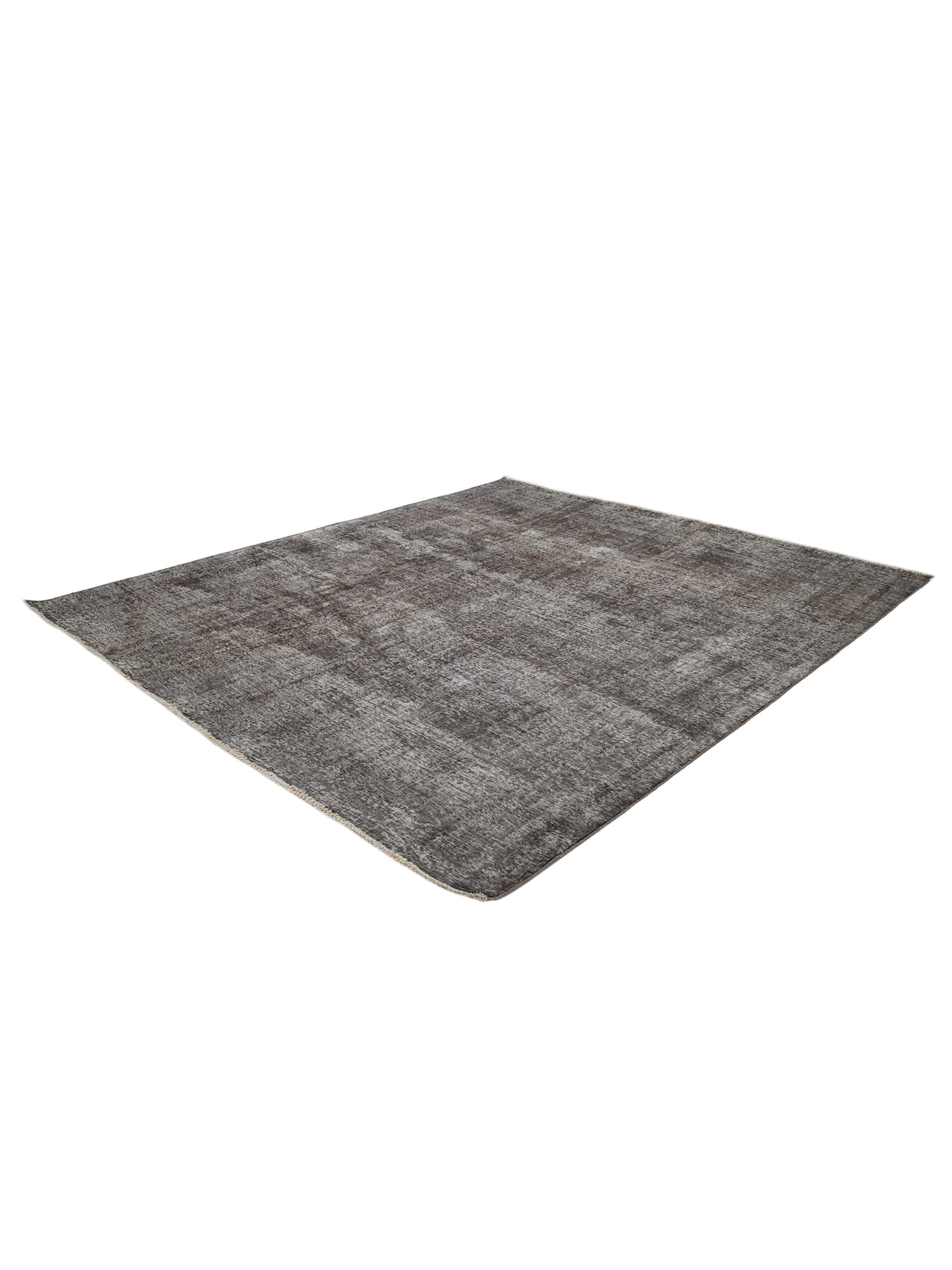Overdyed Hand Knotted Lt.Grey 9x12 - Image 5 of 5