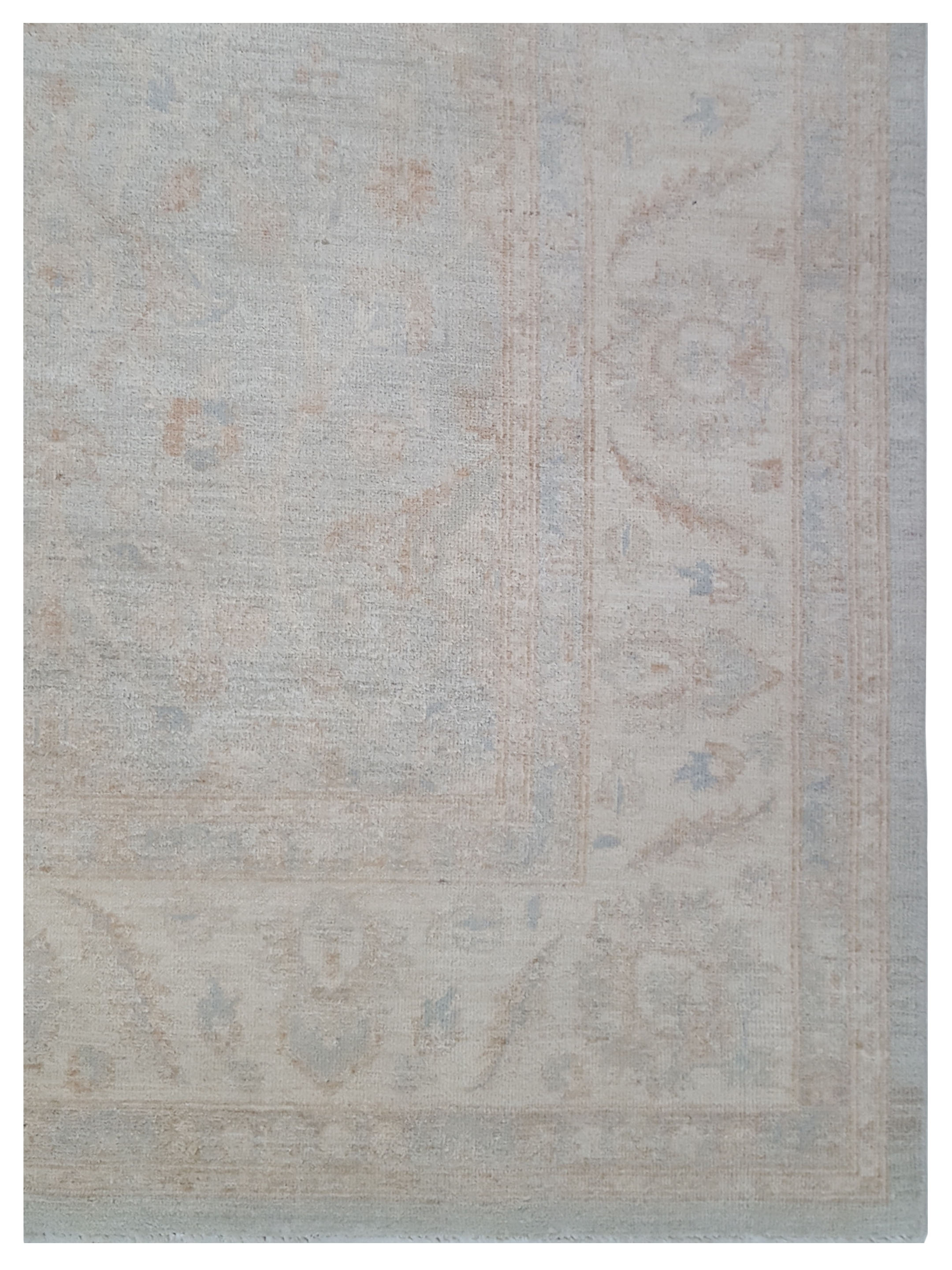 Ziegler Hand Knotted Teal 8x10 - Image 4 of 6
