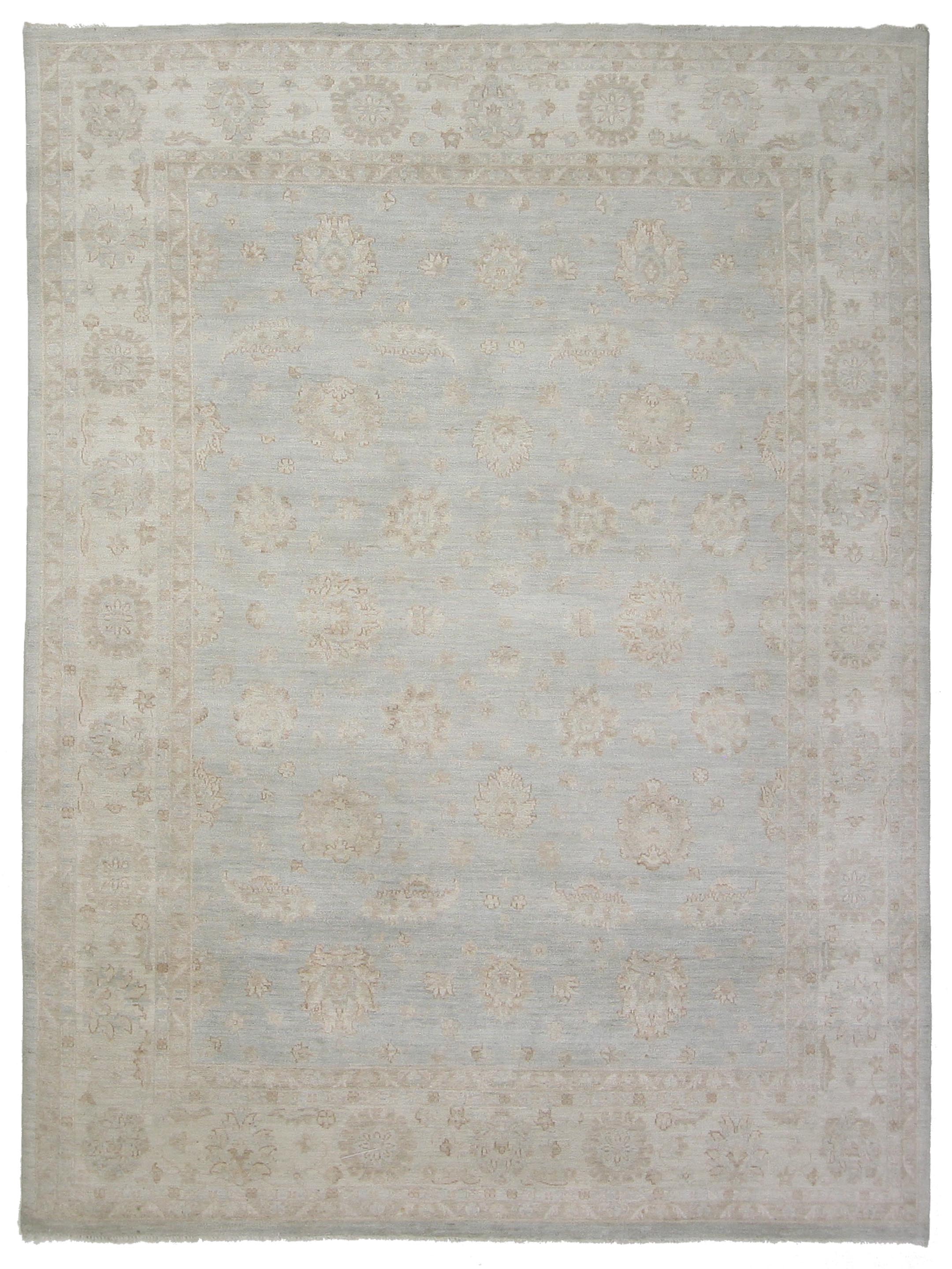 Ziegler Hand Knotted Lt.Blue 8x10