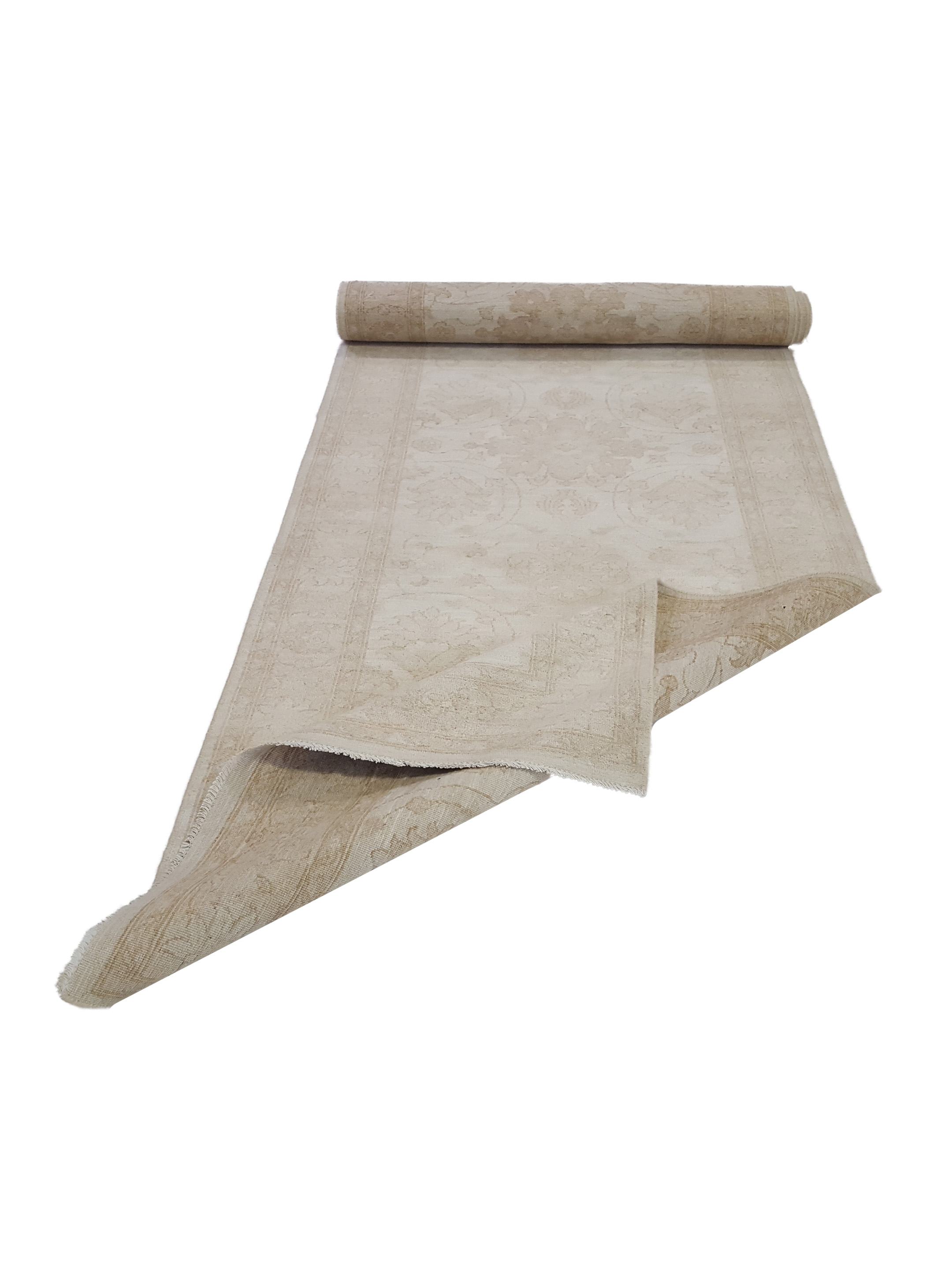 Ziegler Hand Knotted Ivory 4x19 - Image 2 of 4