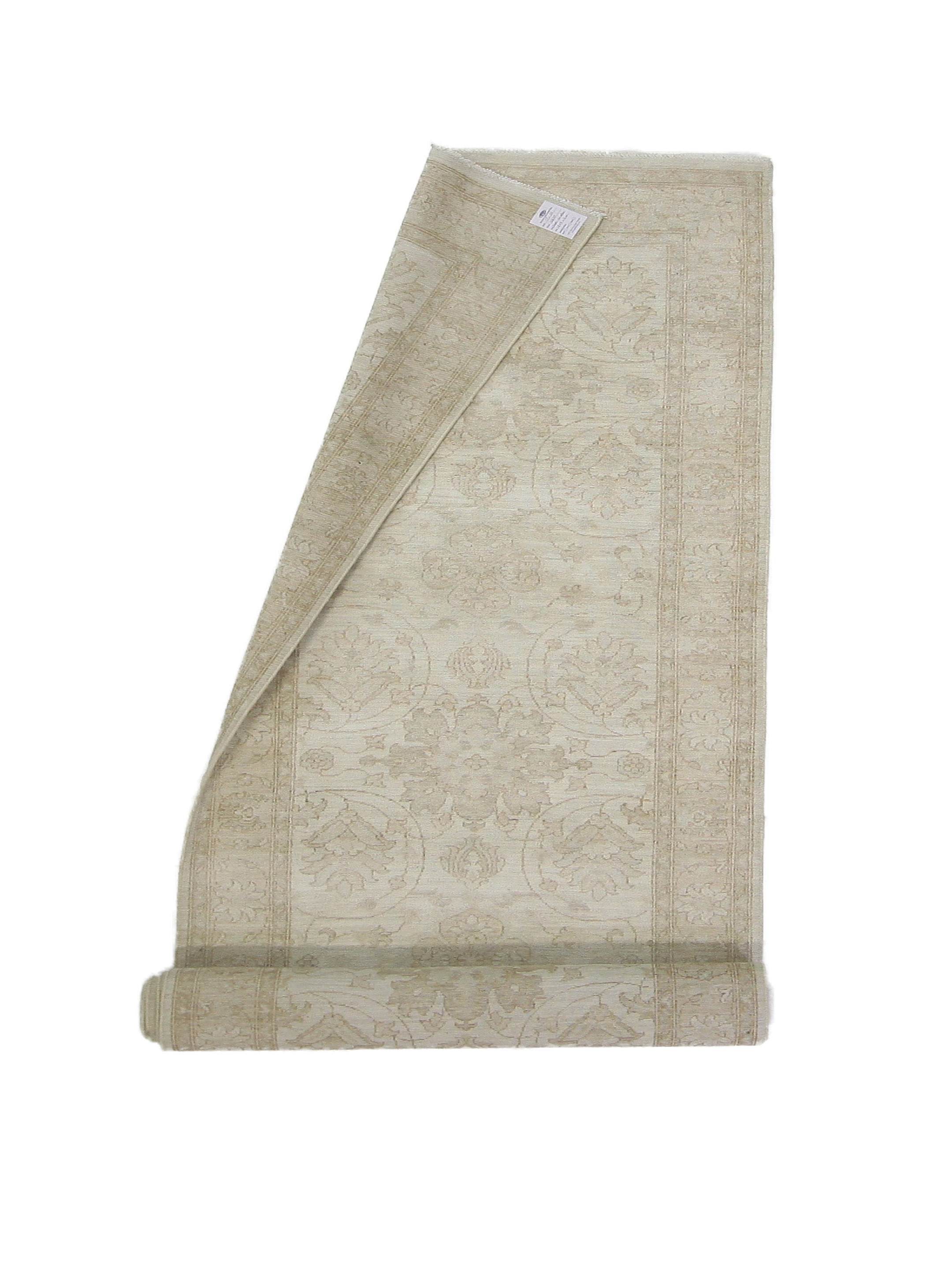 Ziegler Hand Knotted Ivory 4x19