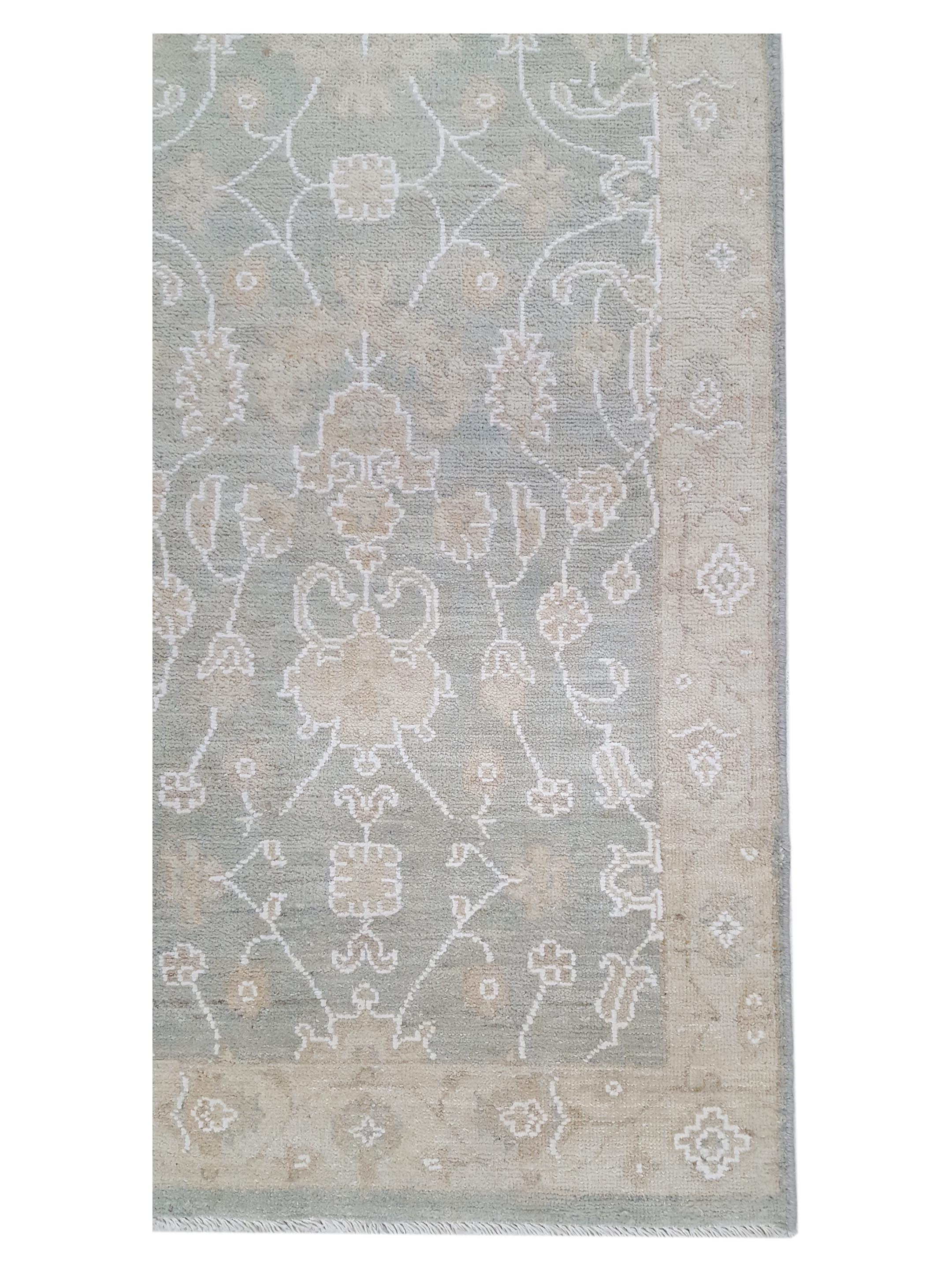Ziegler Hand Knotted Lt.Grey 2.6x13 - Image 4 of 6