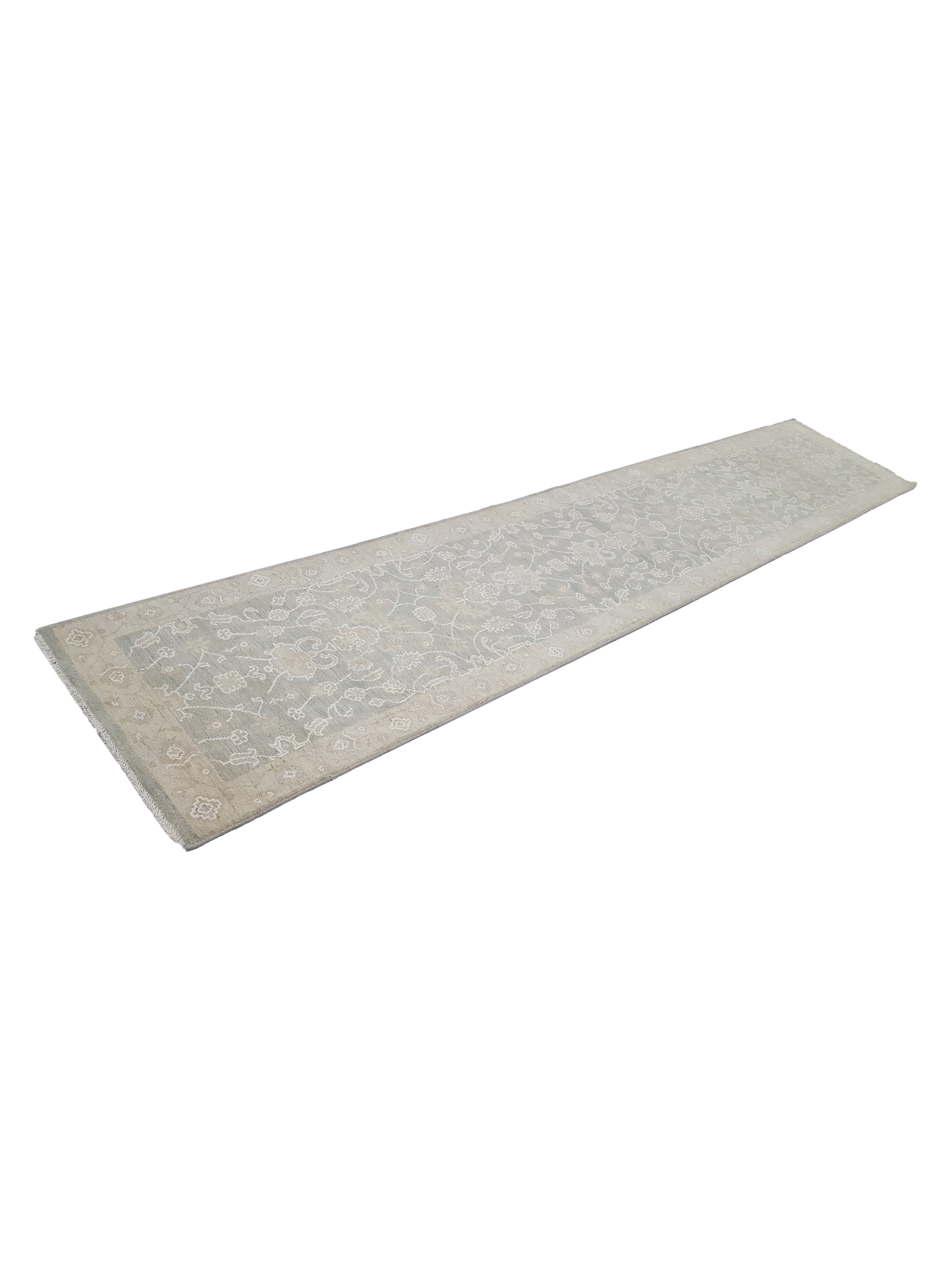 Ziegler Hand Knotted Lt.Grey 2.6x13 - Image 6 of 6