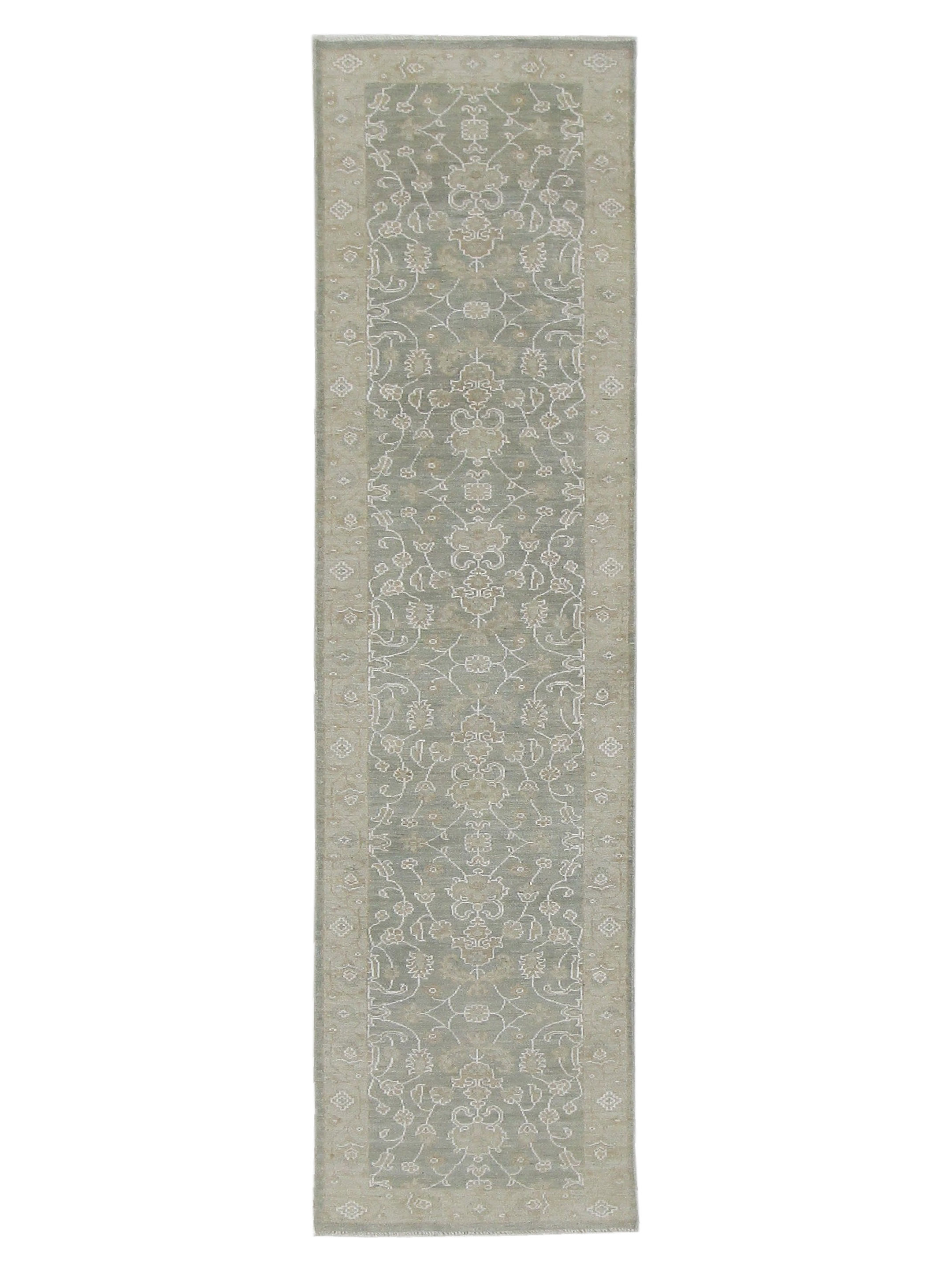 Ziegler Hand Knotted Lt.Green 3x13