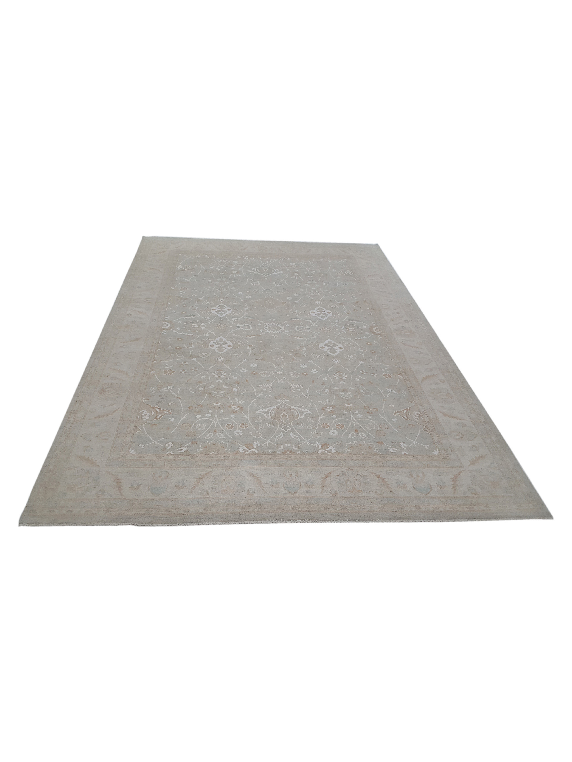 Ziegler Hand Knotted Lt.Grey 10x14 - Image 2 of 7