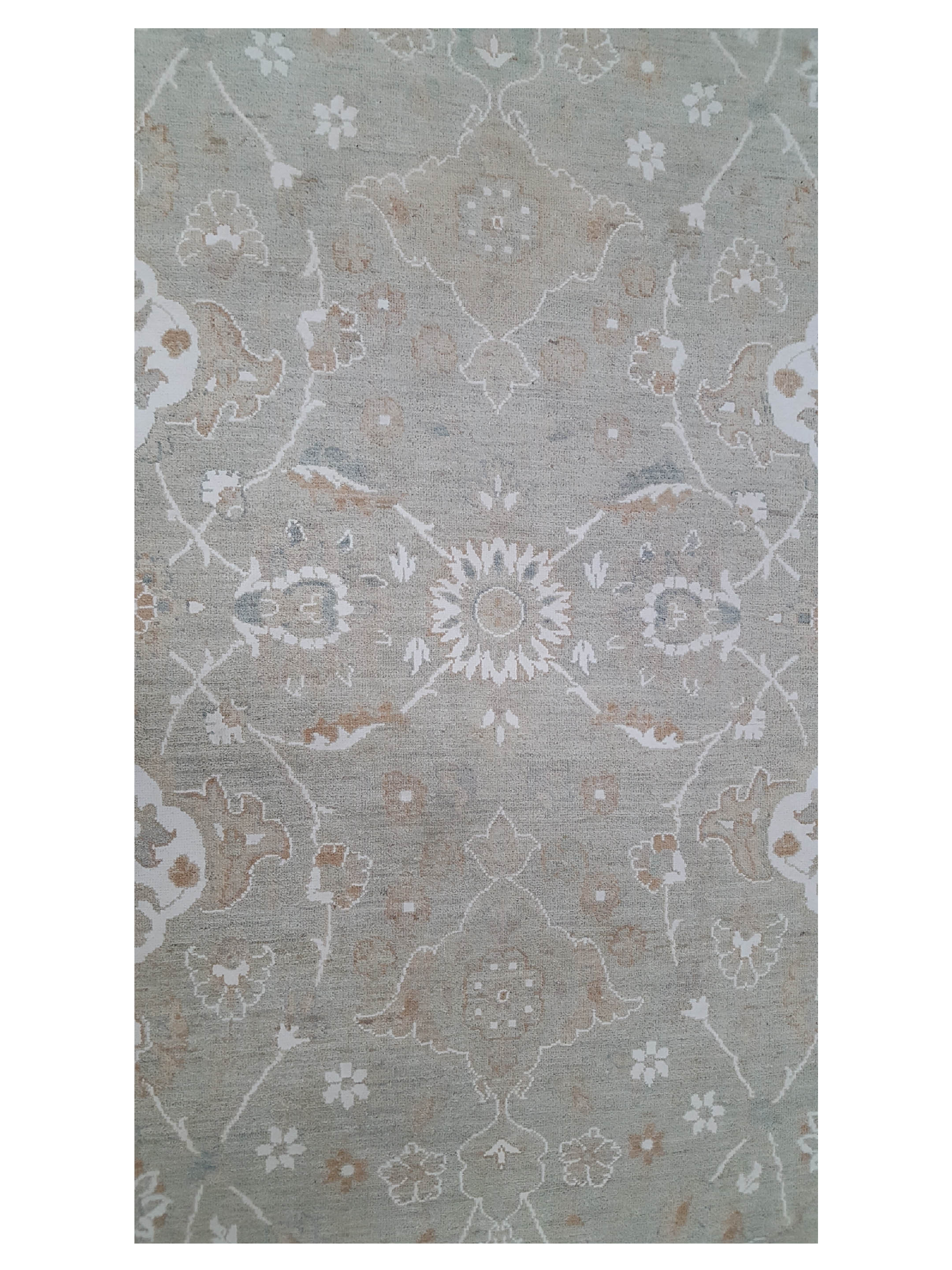 Ziegler Hand Knotted Lt.Grey 10x14 - Image 5 of 7