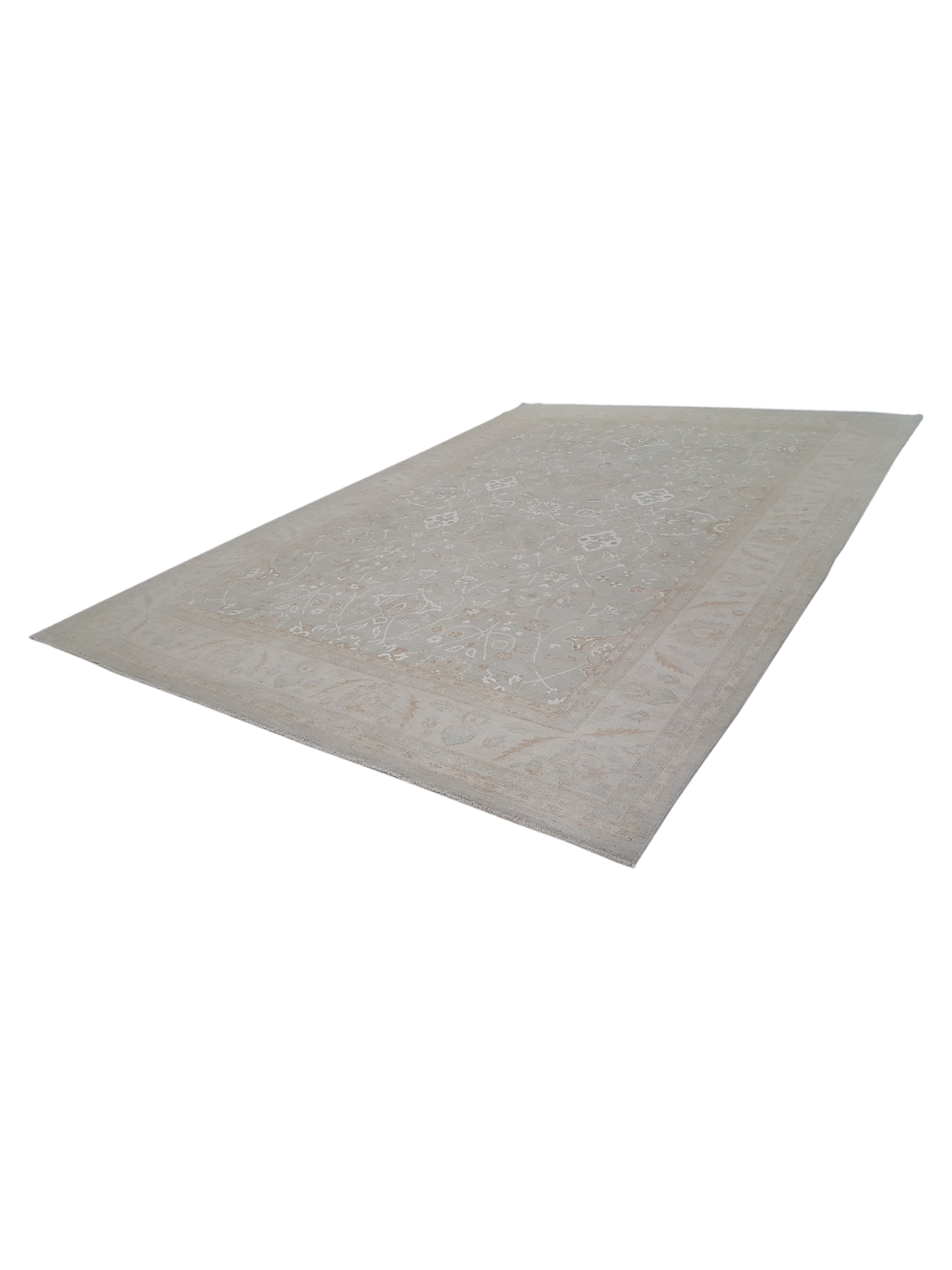 Ziegler Hand Knotted Lt.Grey 10x14 - Image 6 of 7
