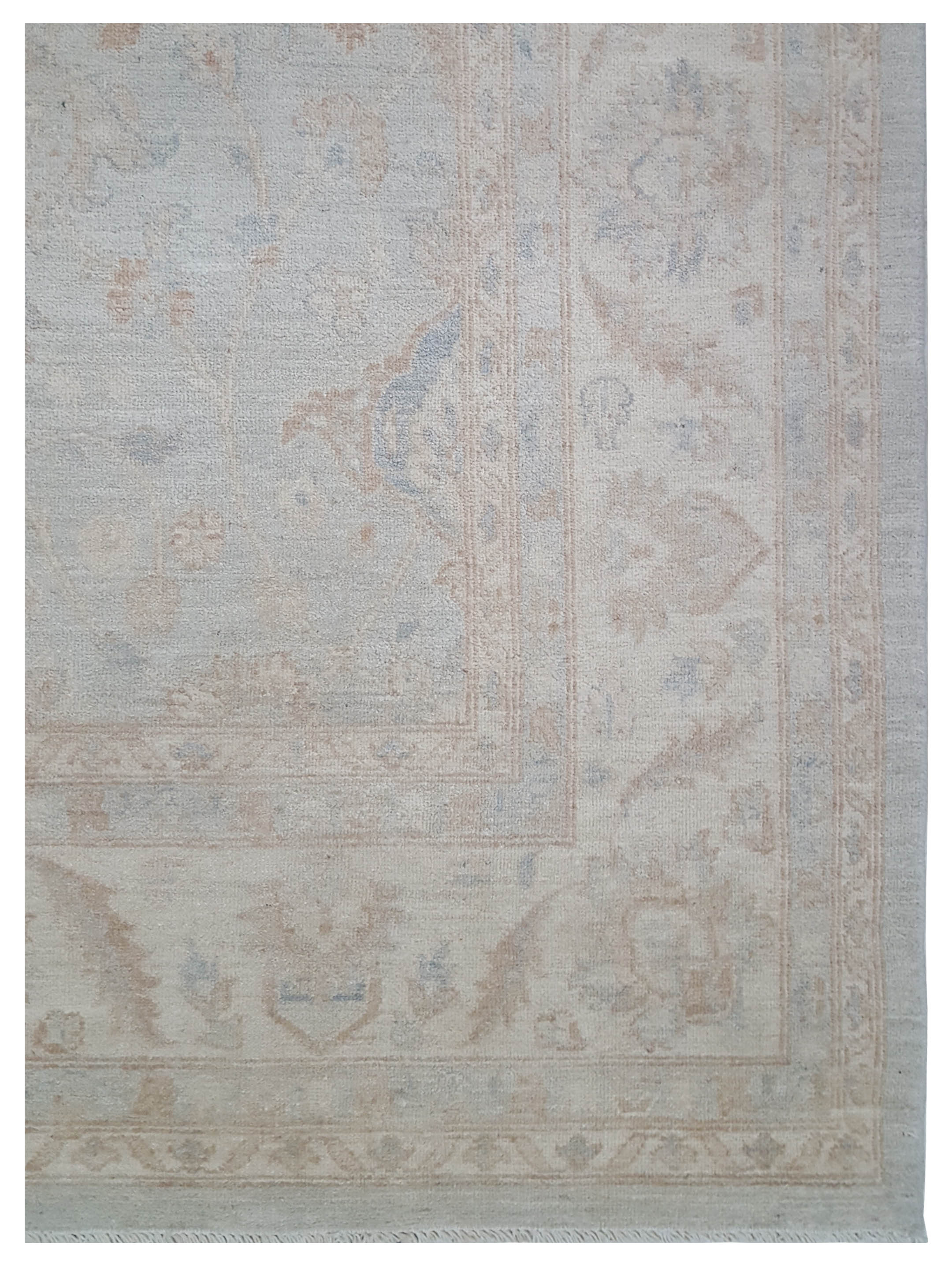 Ziegler Hand Knotted Lt.Blue 8x10 - Image 4 of 5