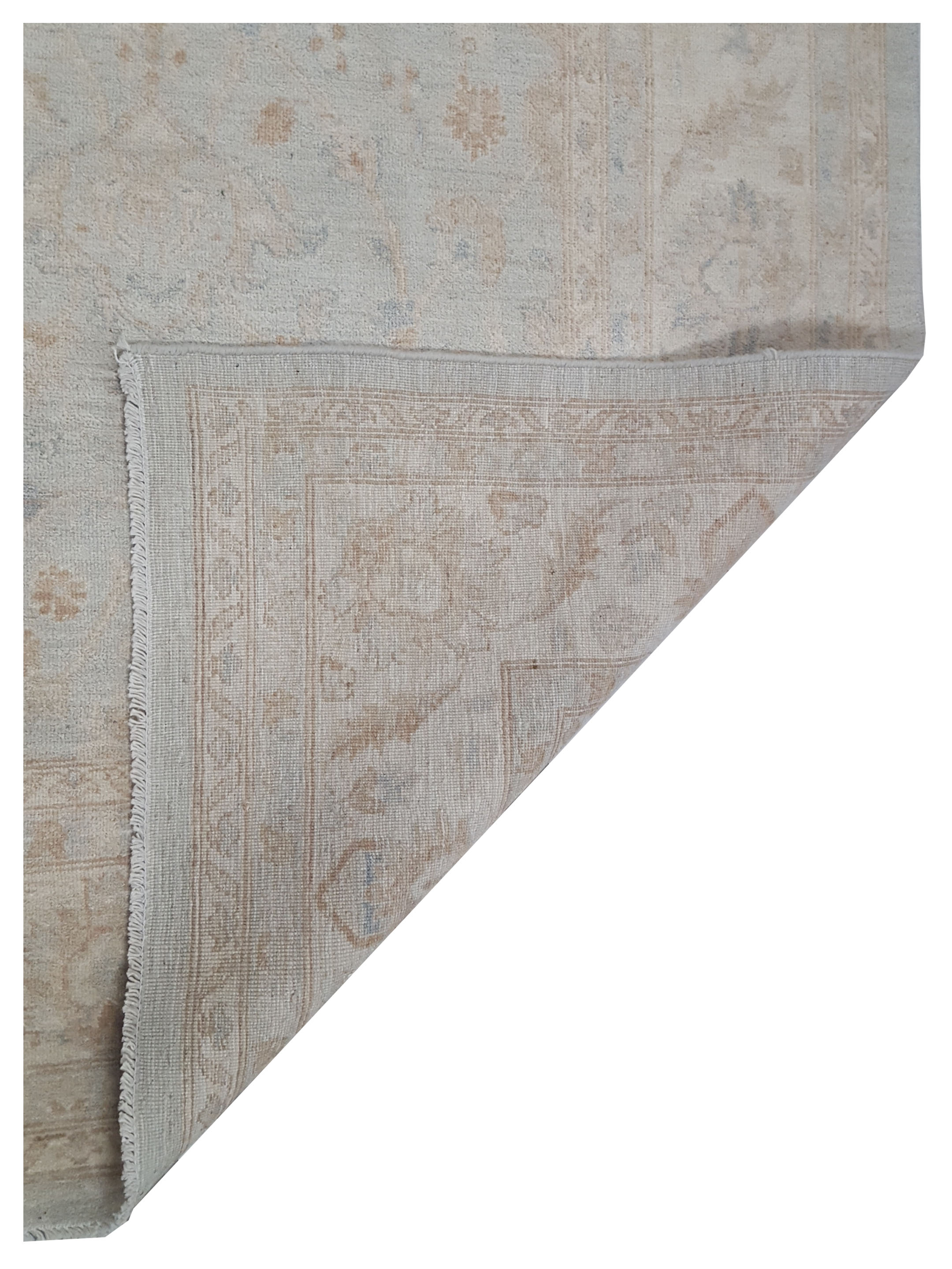 Ziegler Hand Knotted Lt.Blue 8x10 - Image 5 of 5