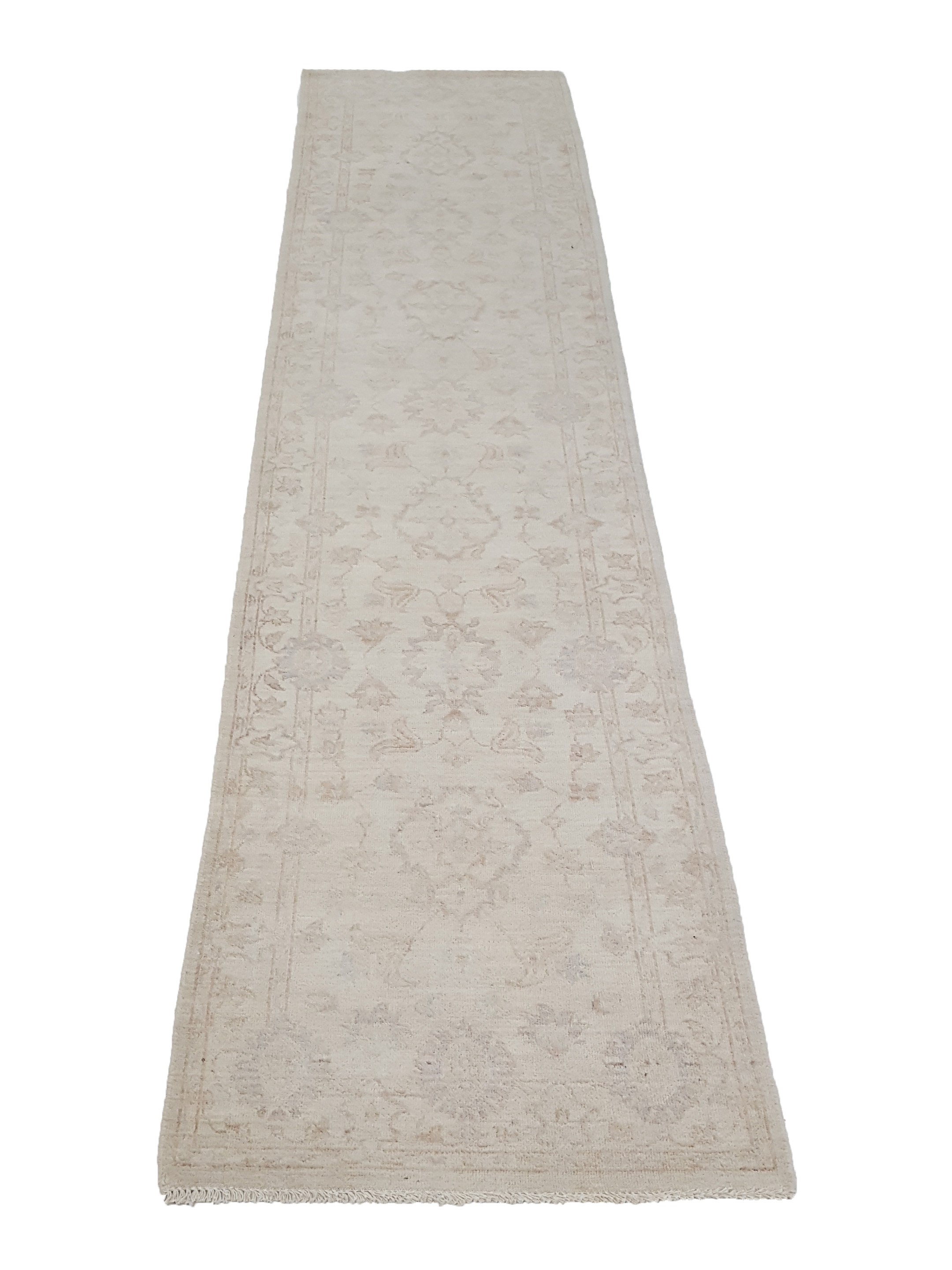 Ziegler Hand Knotted Beige 3x12 - Image 2 of 6