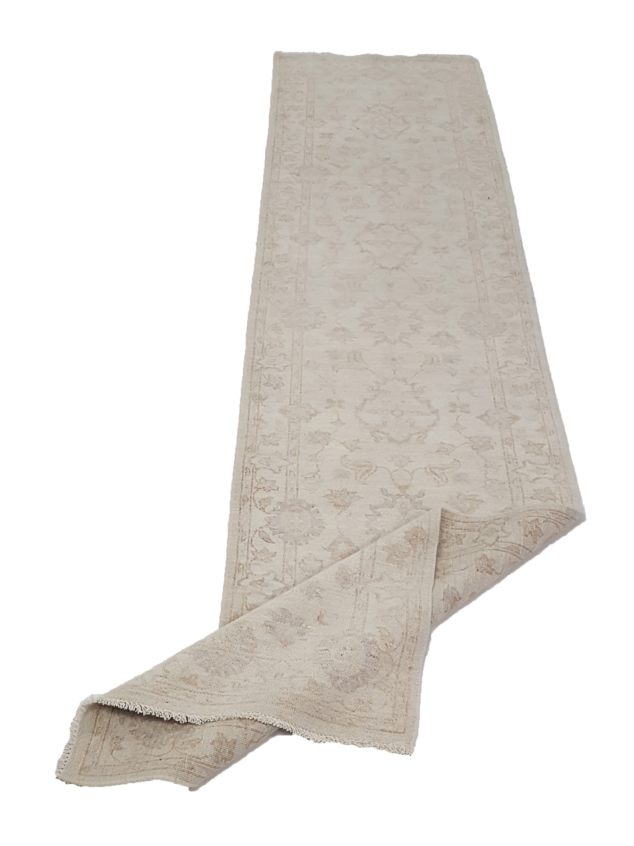 Ziegler Hand Knotted Beige 3x12 - Image 3 of 6