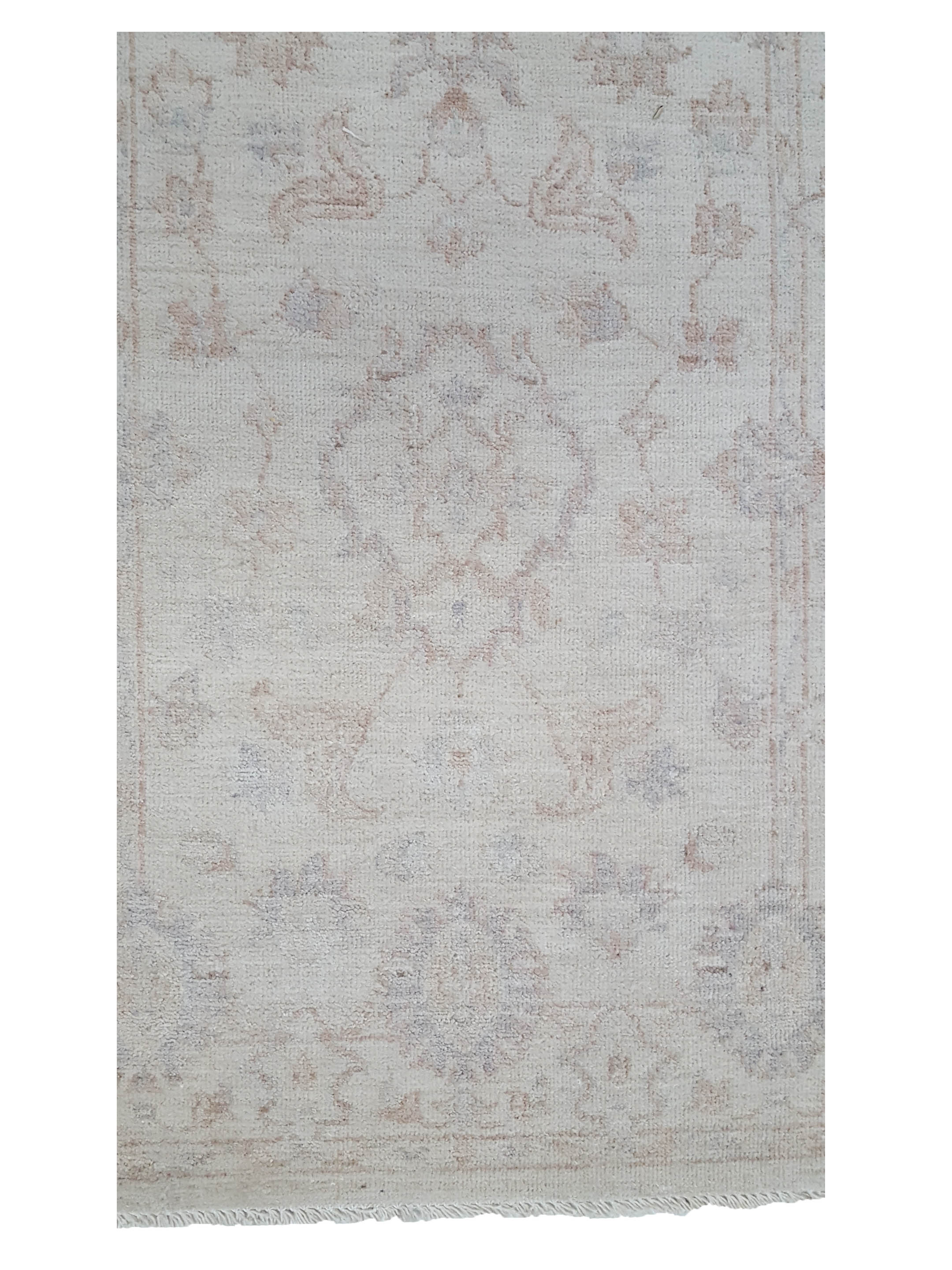 Ziegler Hand Knotted Beige 3x12 - Image 4 of 6