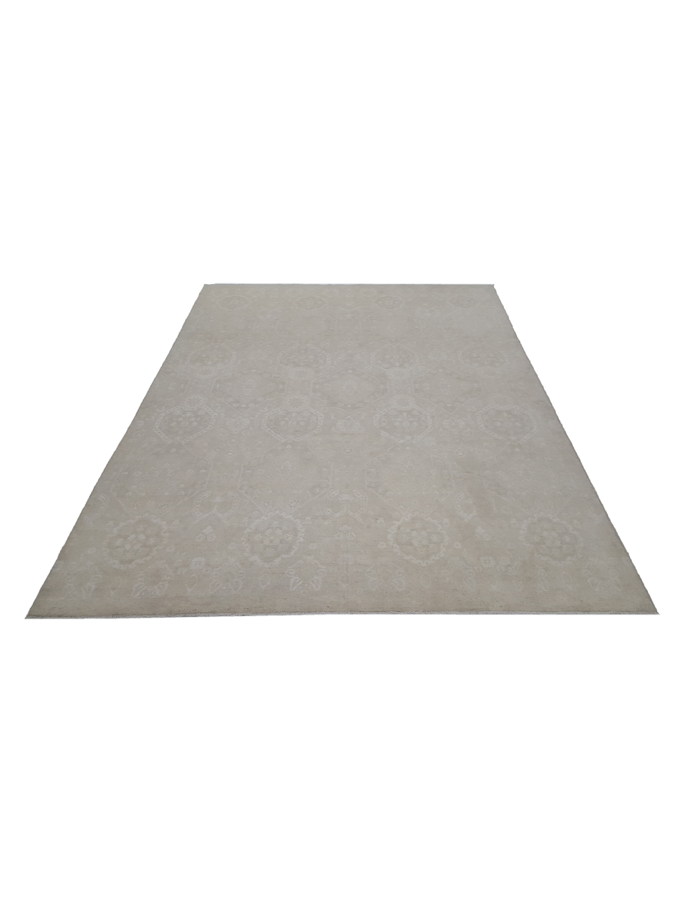 Ziegler Hand Knotted Ivory 10x14 - Image 2 of 6