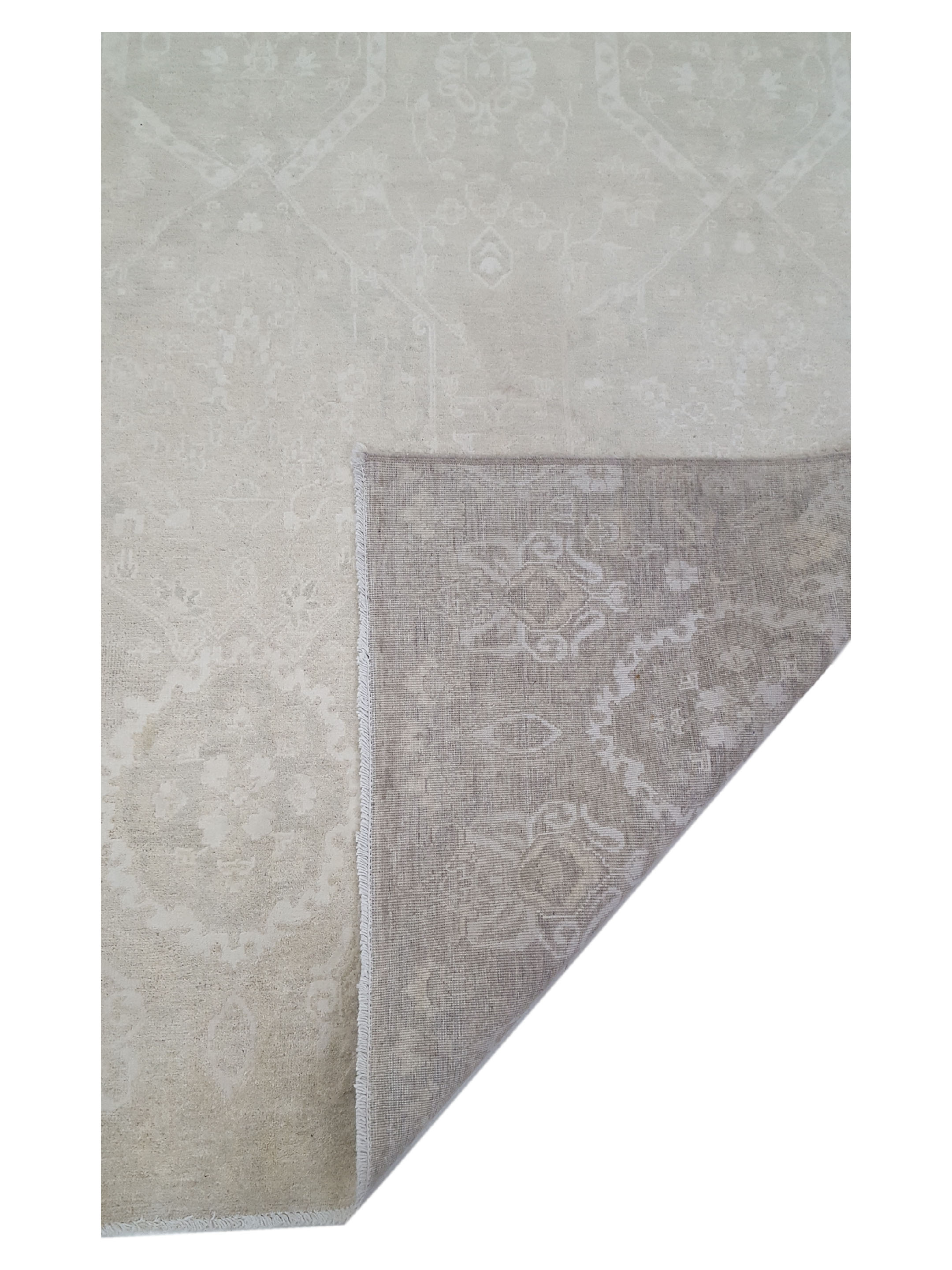 Ziegler Hand Knotted Ivory 10x14 - Image 3 of 6