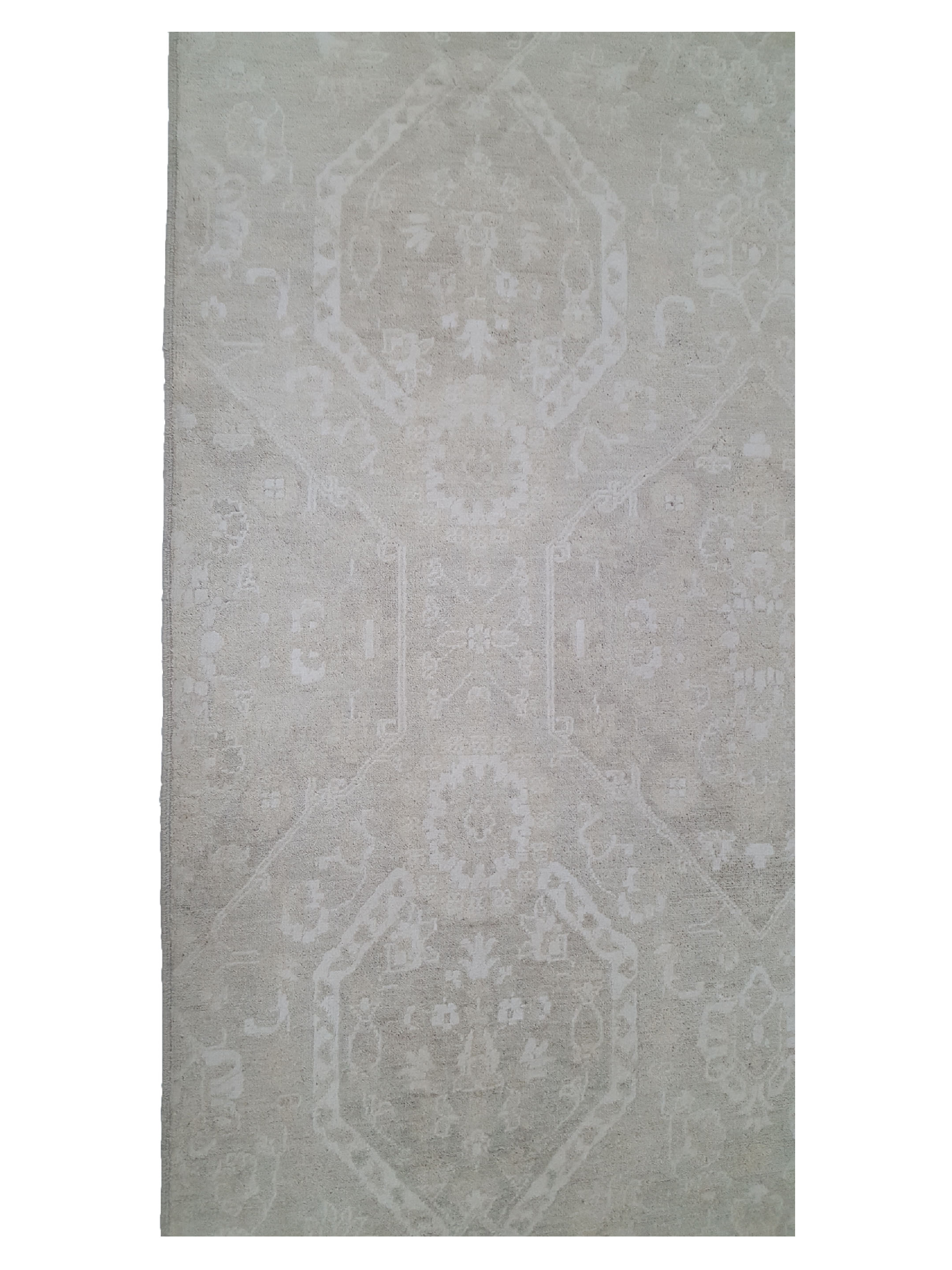 Ziegler Hand Knotted Ivory 10x14 - Image 5 of 6