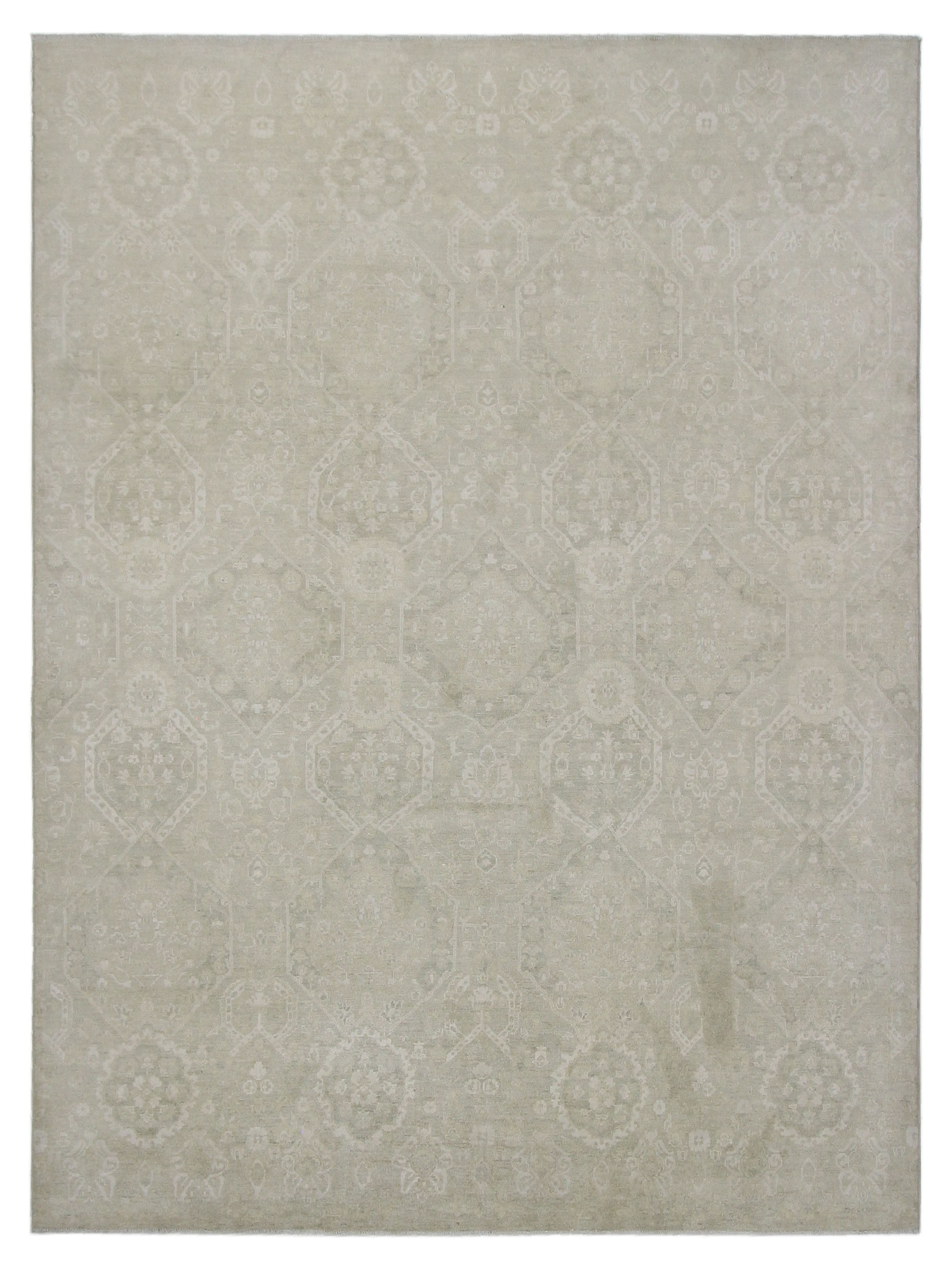 Ziegler Hand Knotted Ivory 10x14