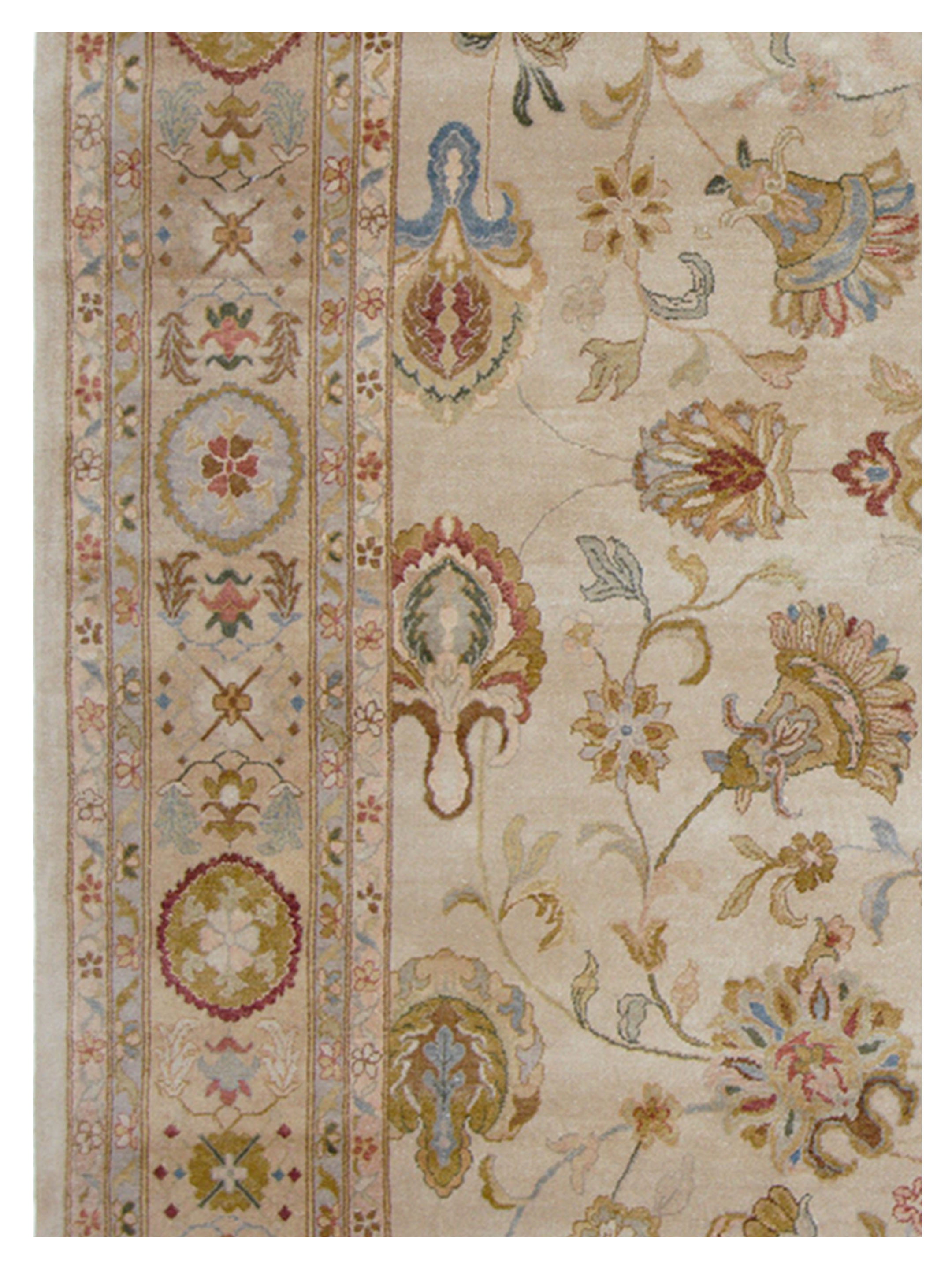 Royal Hand Knotted Camel 12x18 - Image 4 of 6