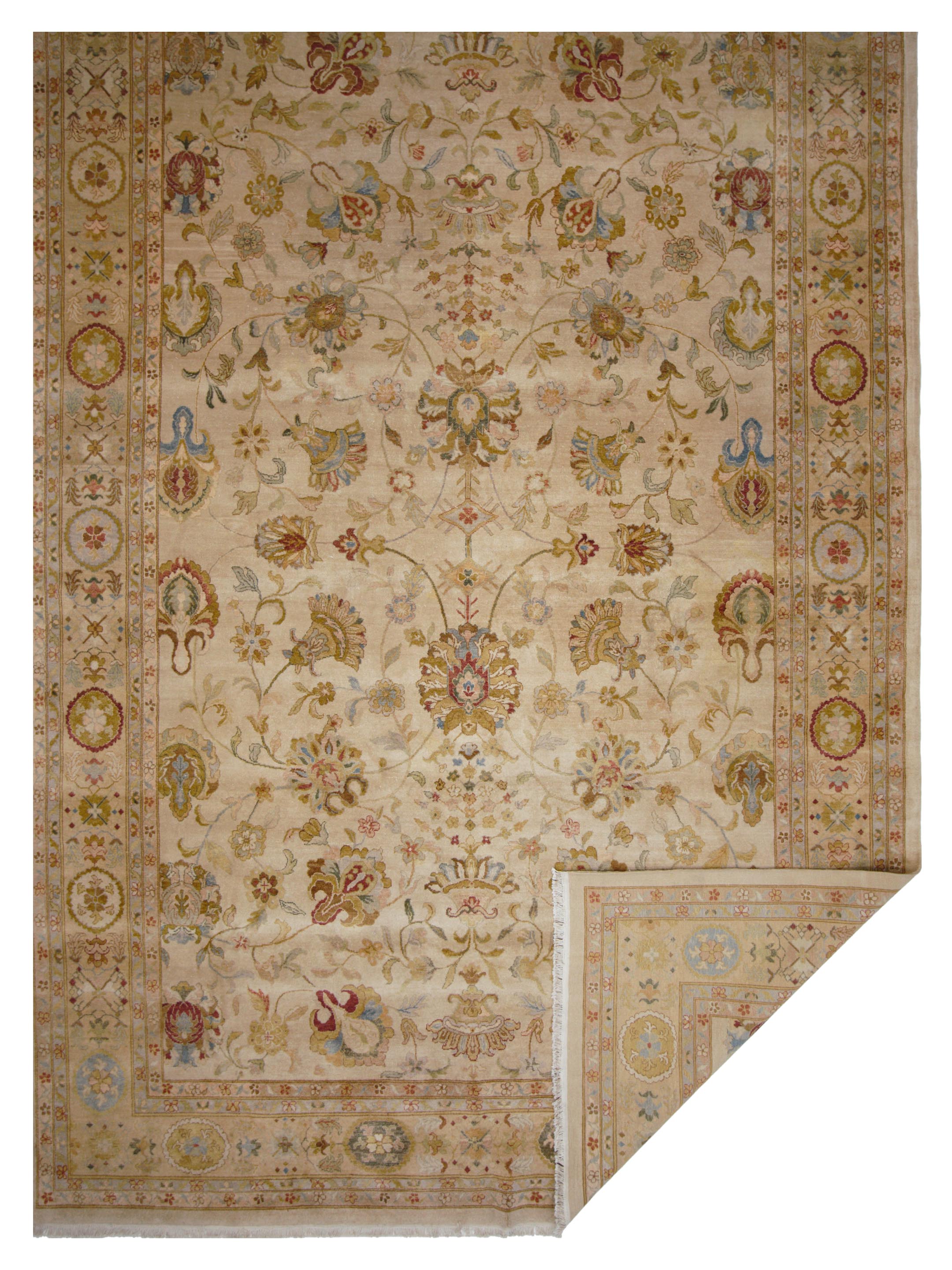 Royal Hand Knotted Camel 12x18 - Image 5 of 6