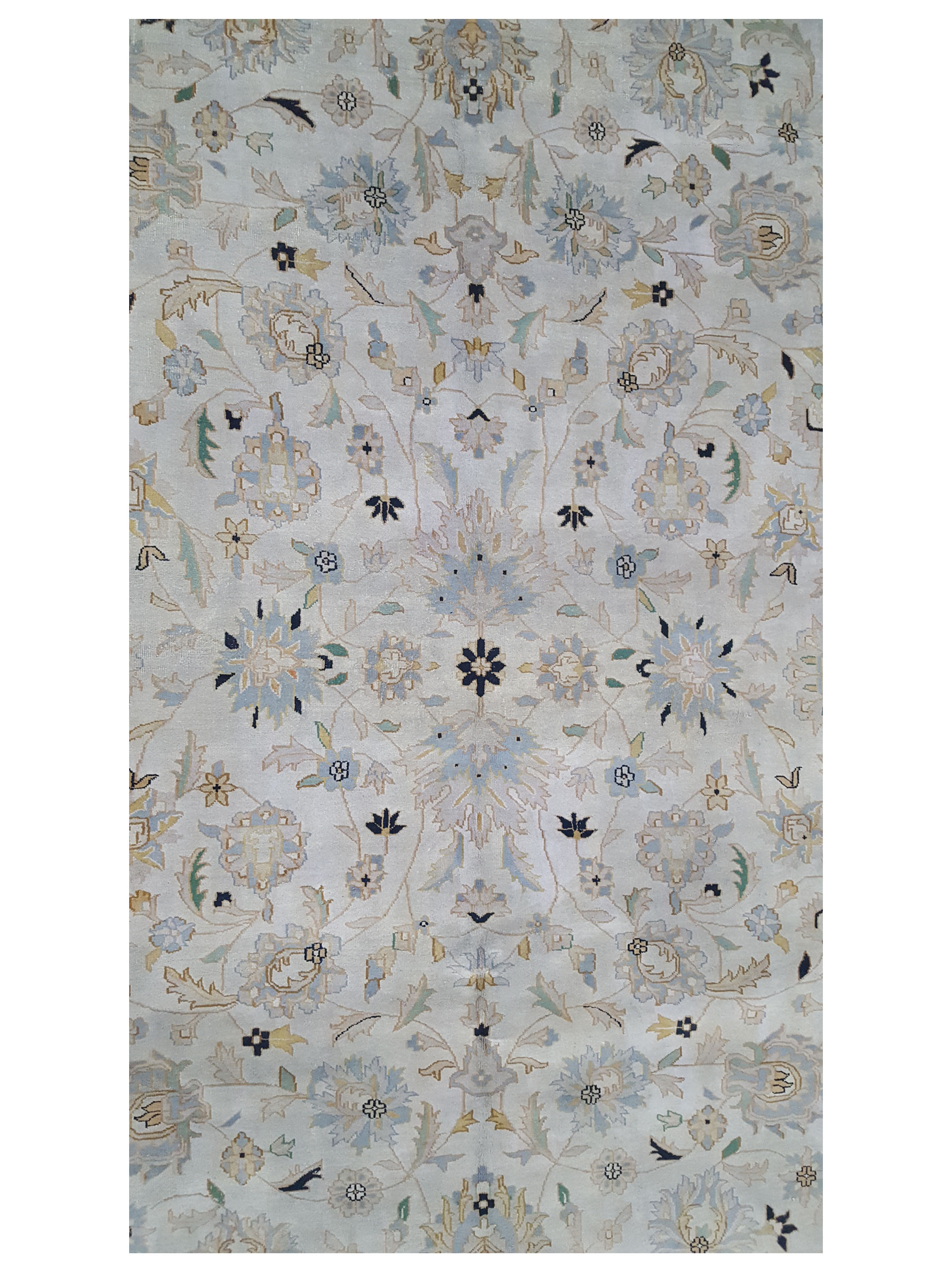 Classic Hand Knotted Grey 9x12 - Image 4 of 6