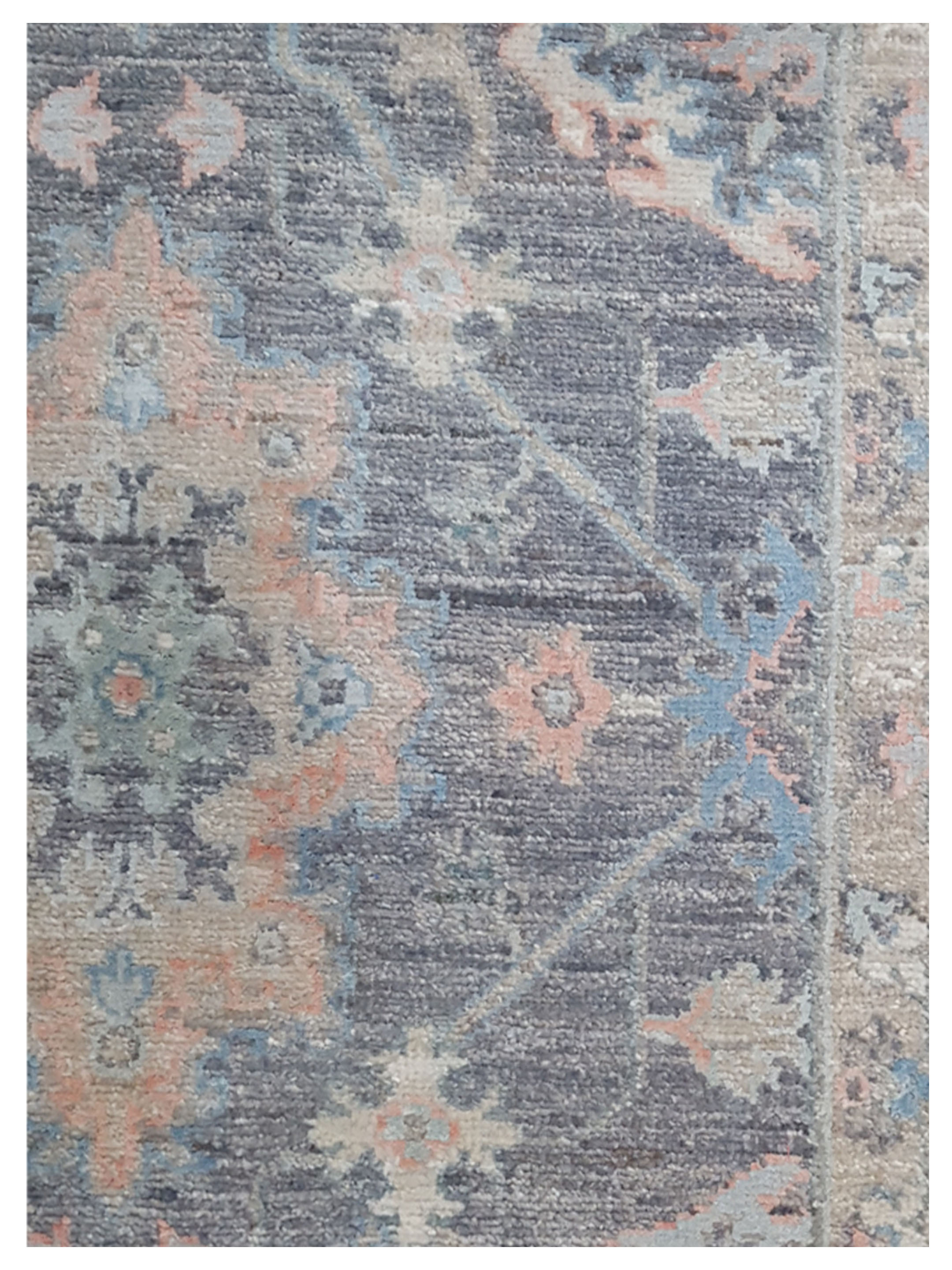 Ziegler Silk Route Hand Knotted Grey 9x12 - Image 3 of 5