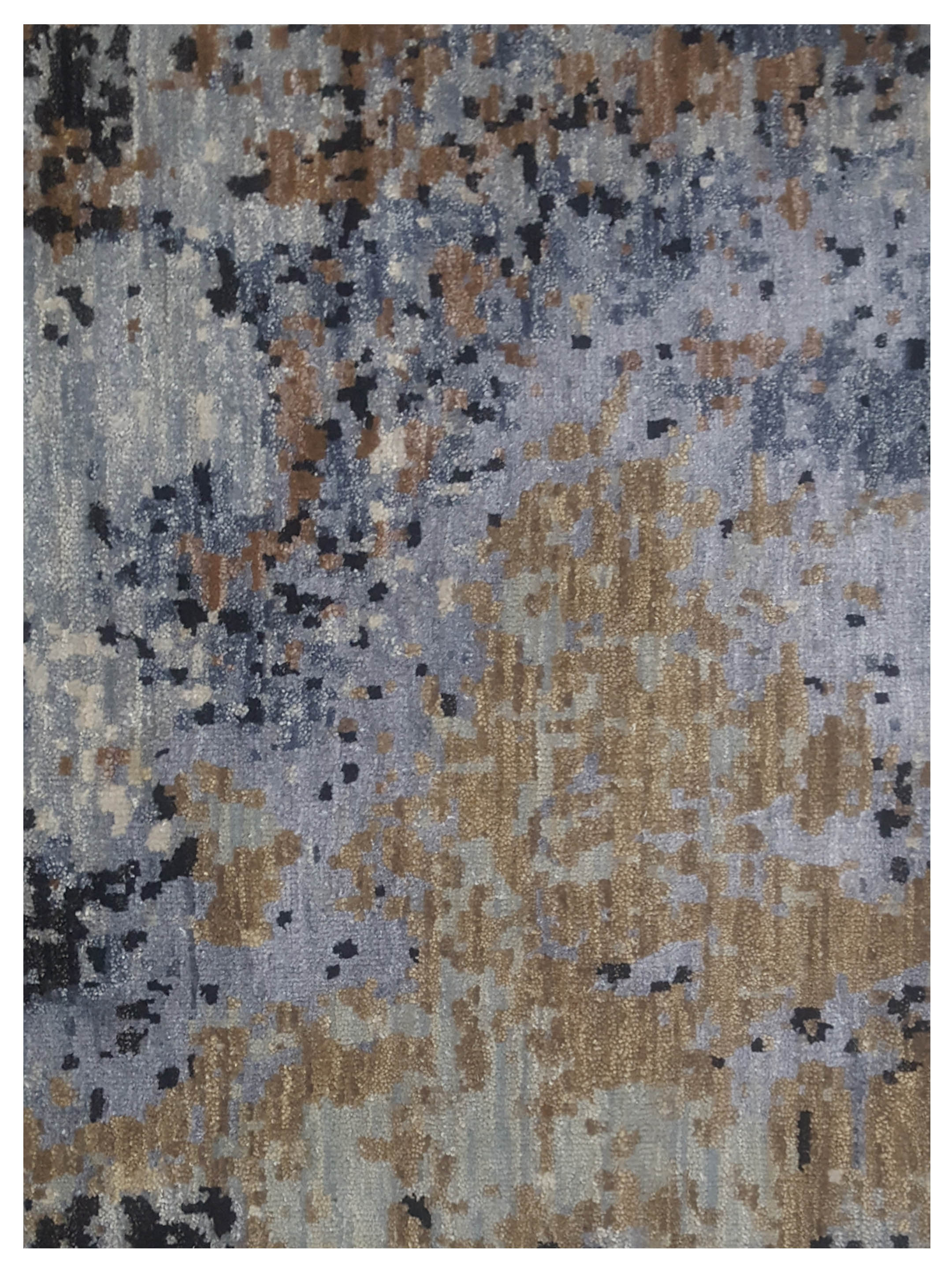 Galaxy Hand Knotted Brown 2.6x9 - Image 3 of 5